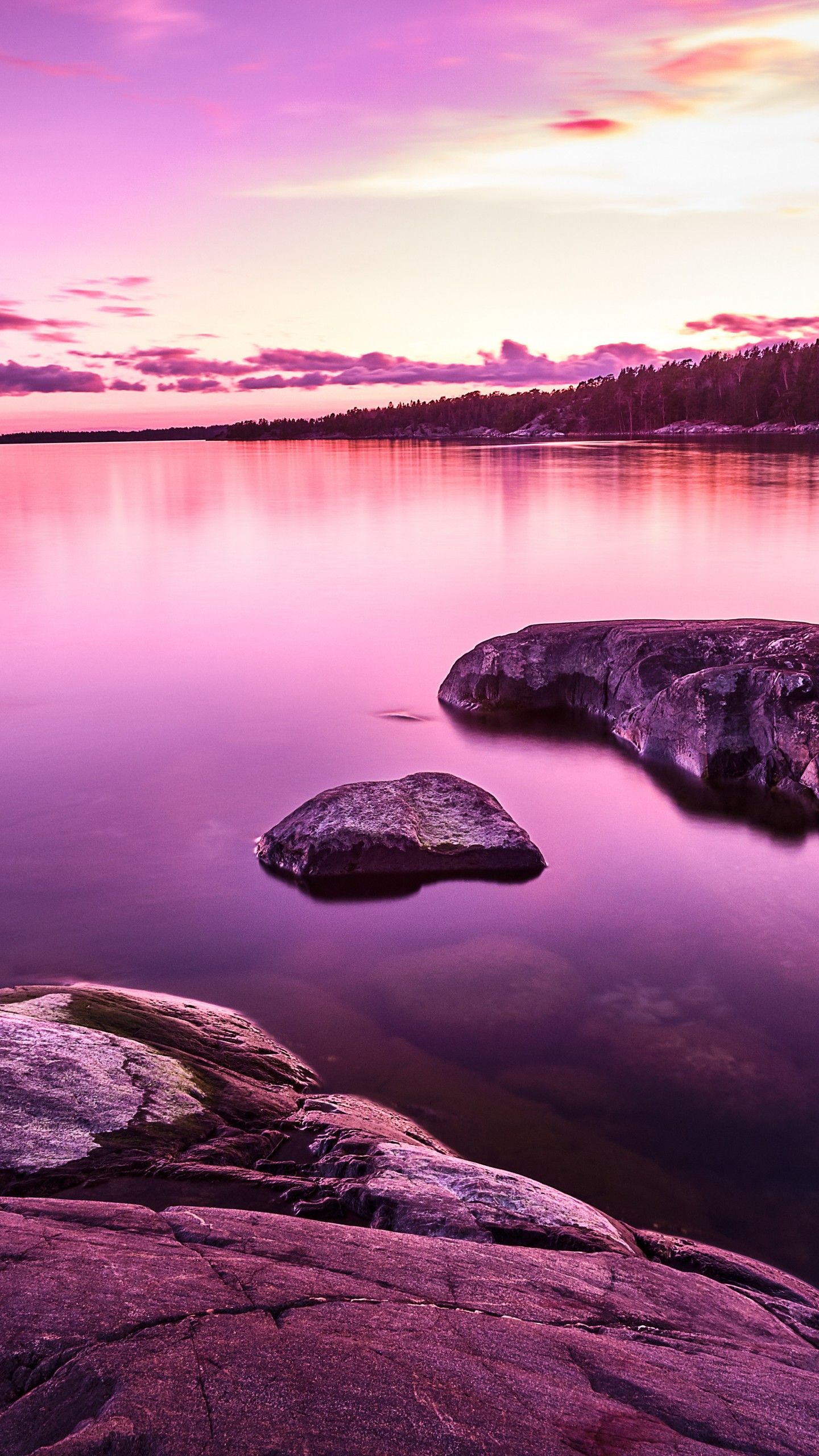 1440x2560 Purple Landscape Wallpapers Top Free Purple Landscape Backgrounds