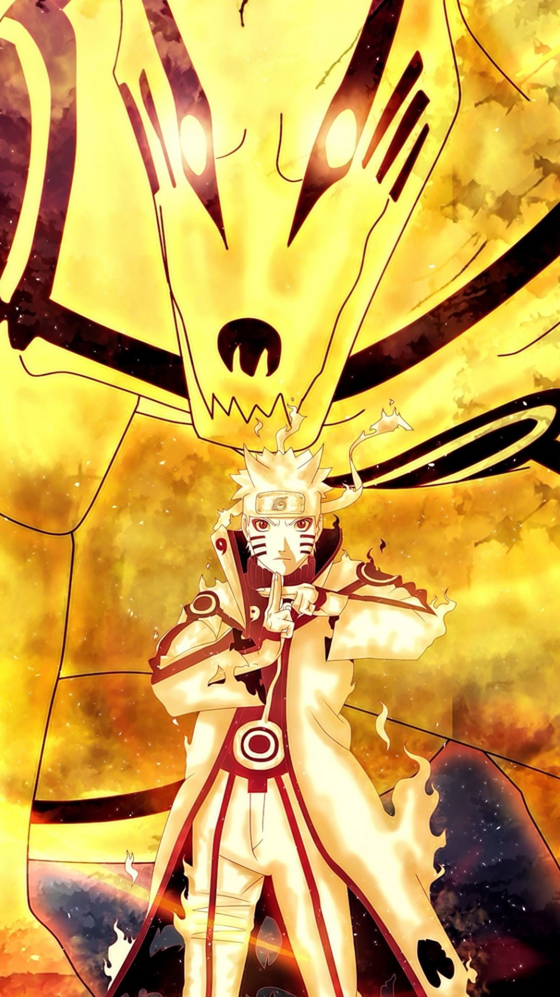 2160x3840 Naruto Nine Tails Wallpapers Top Free Naruto Nine Tails Backgrounds