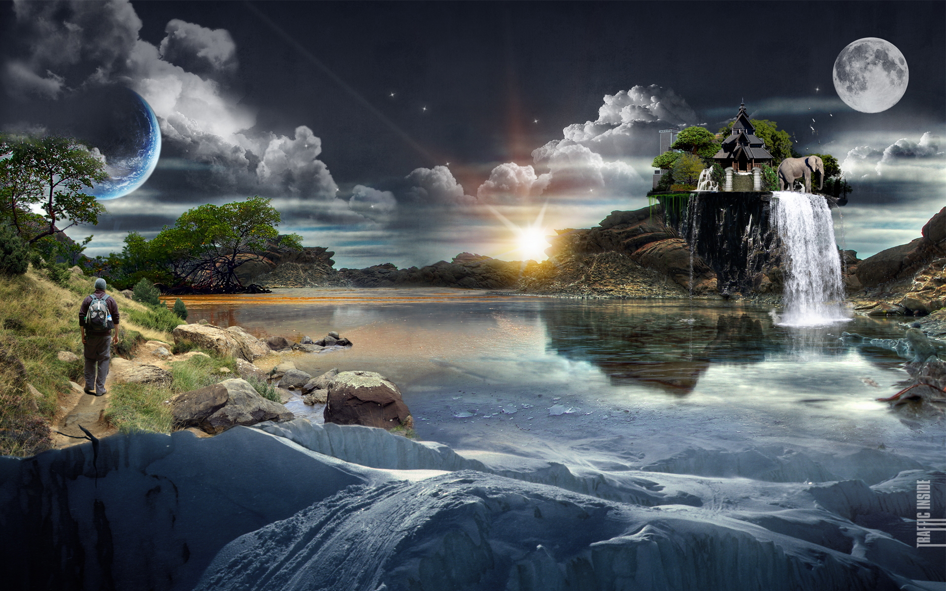 1920x1200 Surreal Nature Wallpapers Top Free Surreal Nature Backgrounds