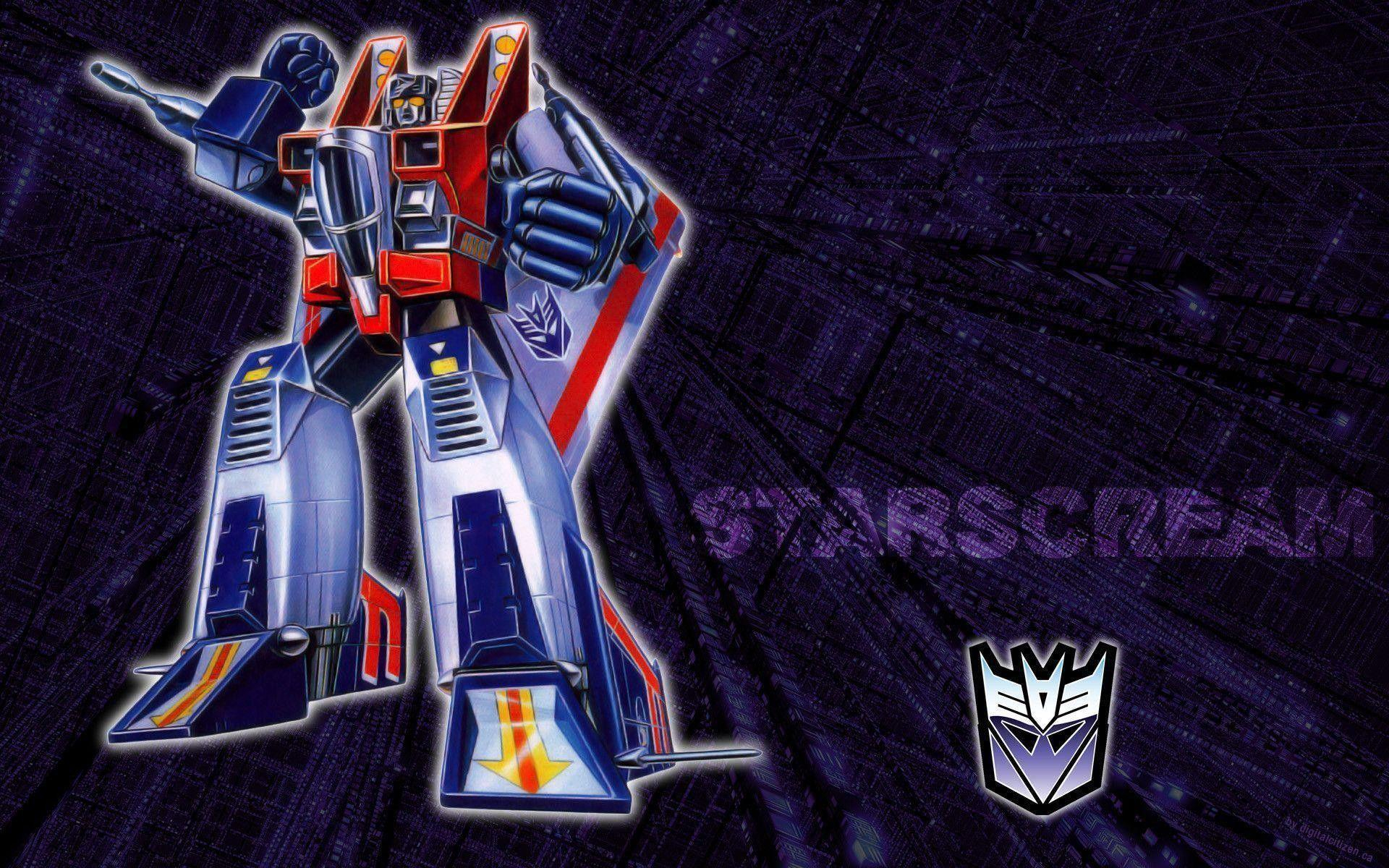 1920x1200 Transformers G1 Digital HD Starscream Wallpapers