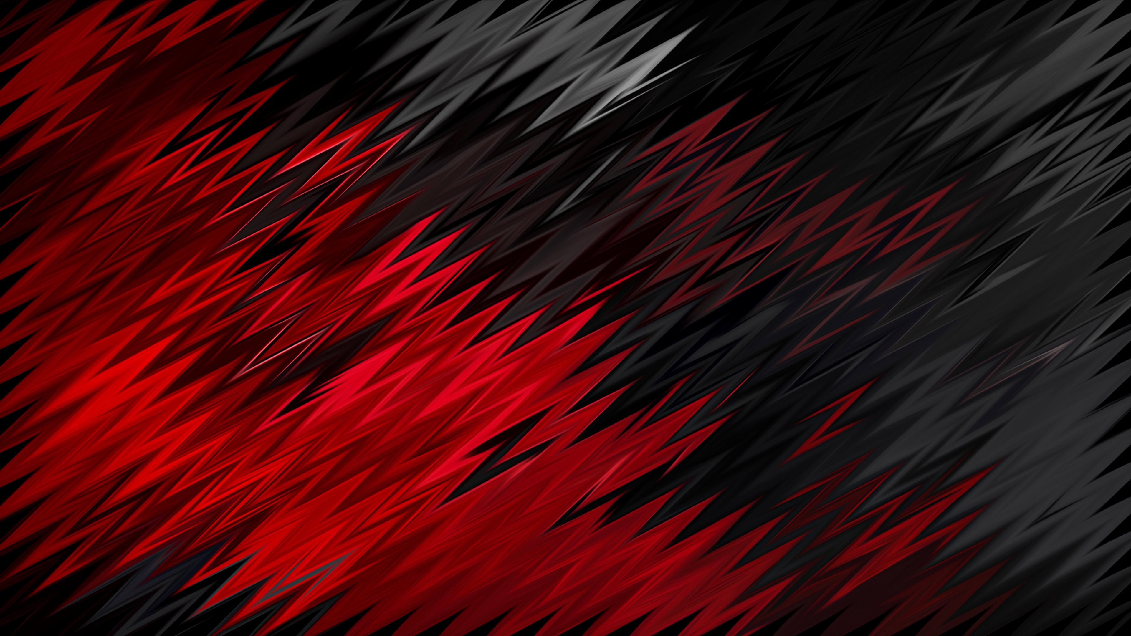 3840x2160 Red Black Sharp Shapes, HD Abstract, 4k Wallpapers, Images, Backgrounds, Photos and Pictures
