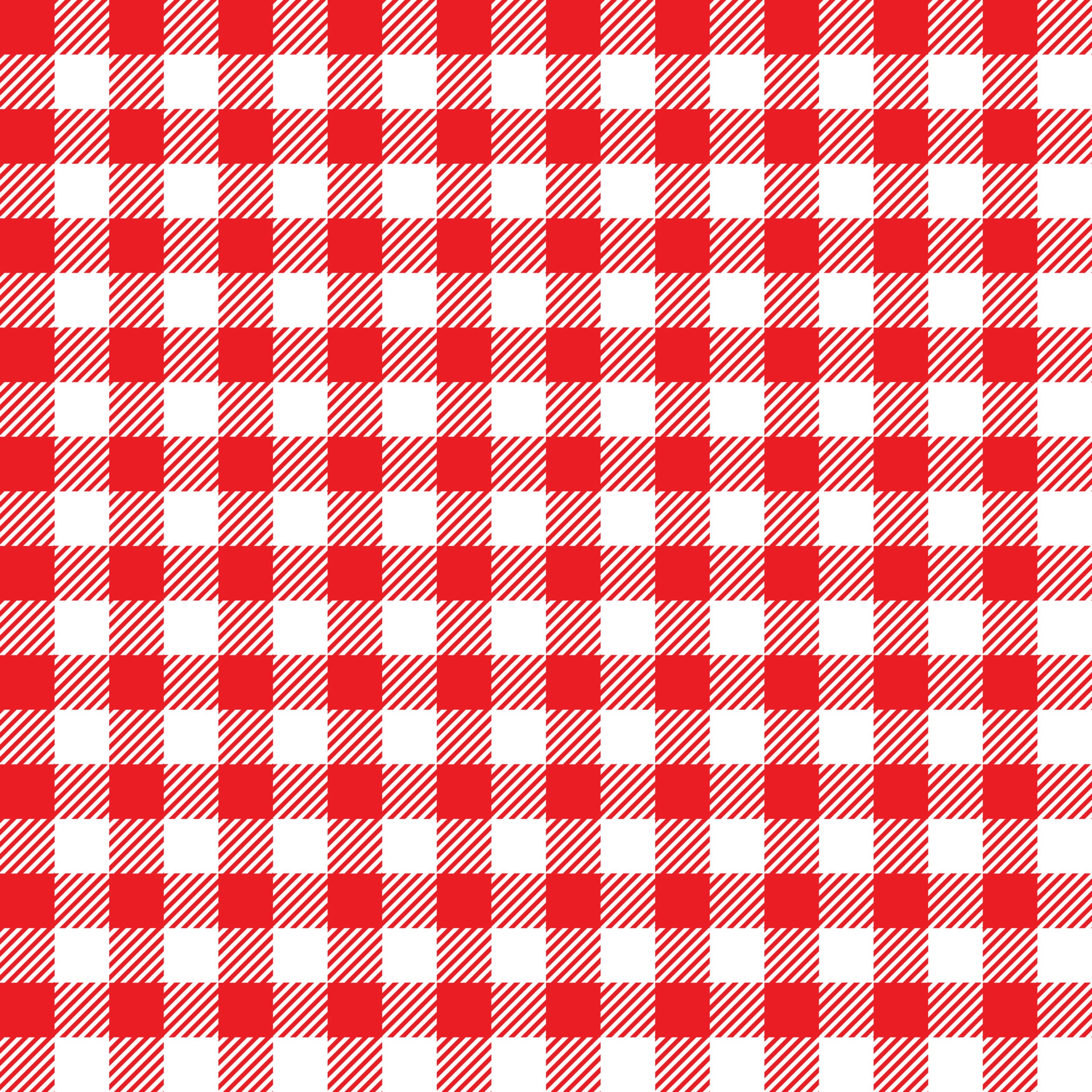 1920x1920 Red and white checkered for picnic blanket or seamless geometric textile or  illustration. 7746181 Vector Art