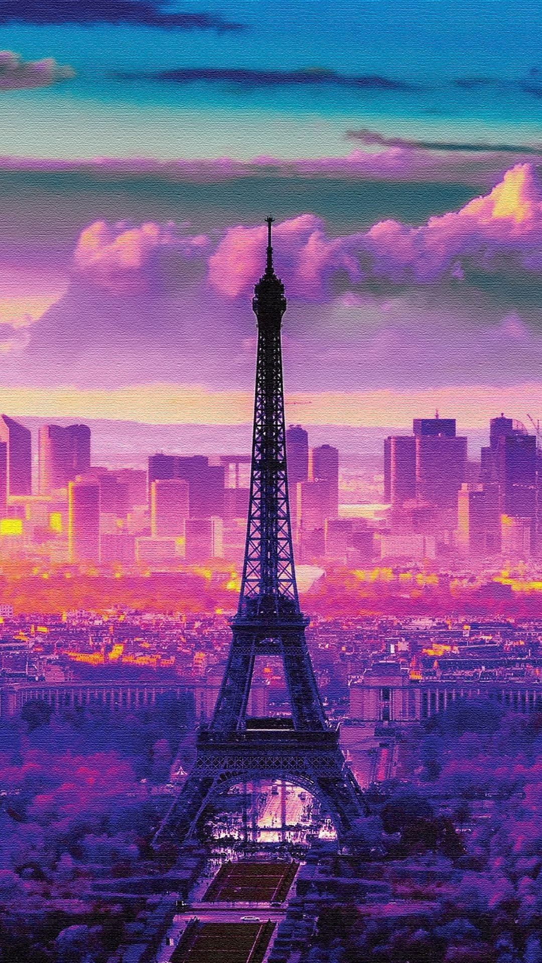 1080x1920 Pink Paris Wallpapers Top Free Pink Paris Backgrounds