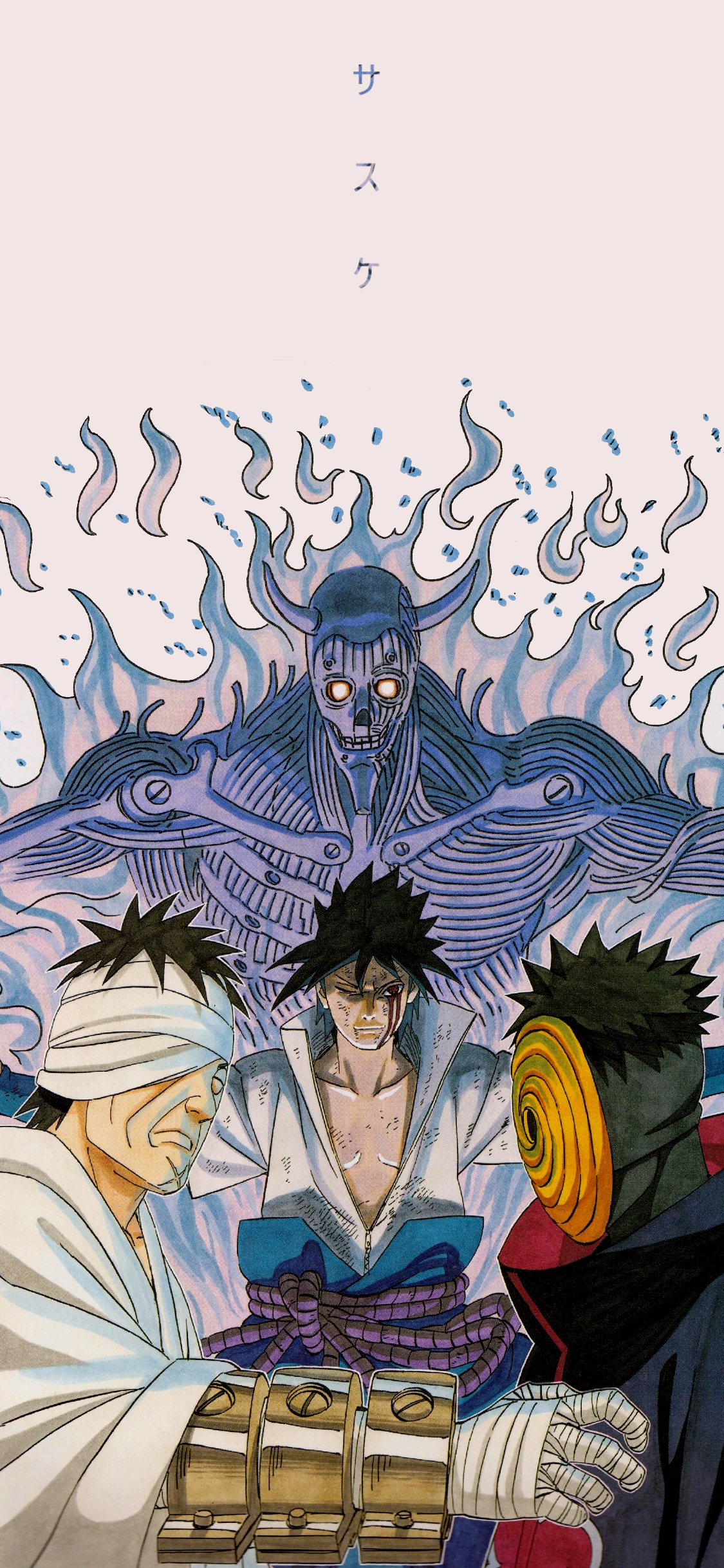 1125x2436 Sasuke susanoo wallpaper | Naruto art, Bleach anime ichigo, Naruto wallpaper
