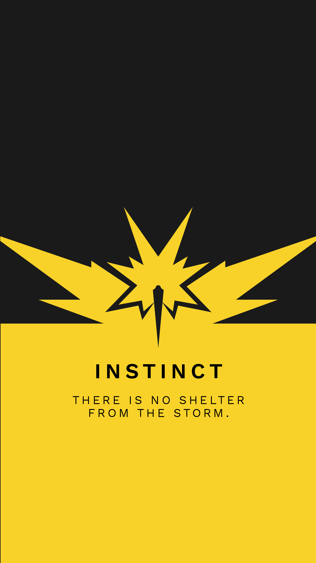 1080x1920 Pokemon Go Team Instinct! | Pokemon go team instinct, Pokemon teams, Pokemon painting