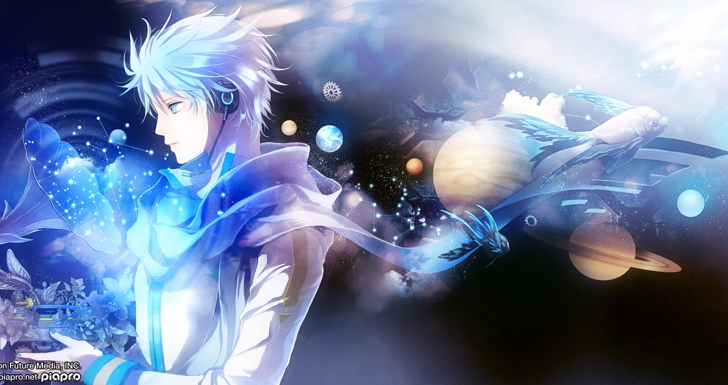 2422x1280 390+ Kaito (Vocaloid) HD Wallpapers and Backgrounds