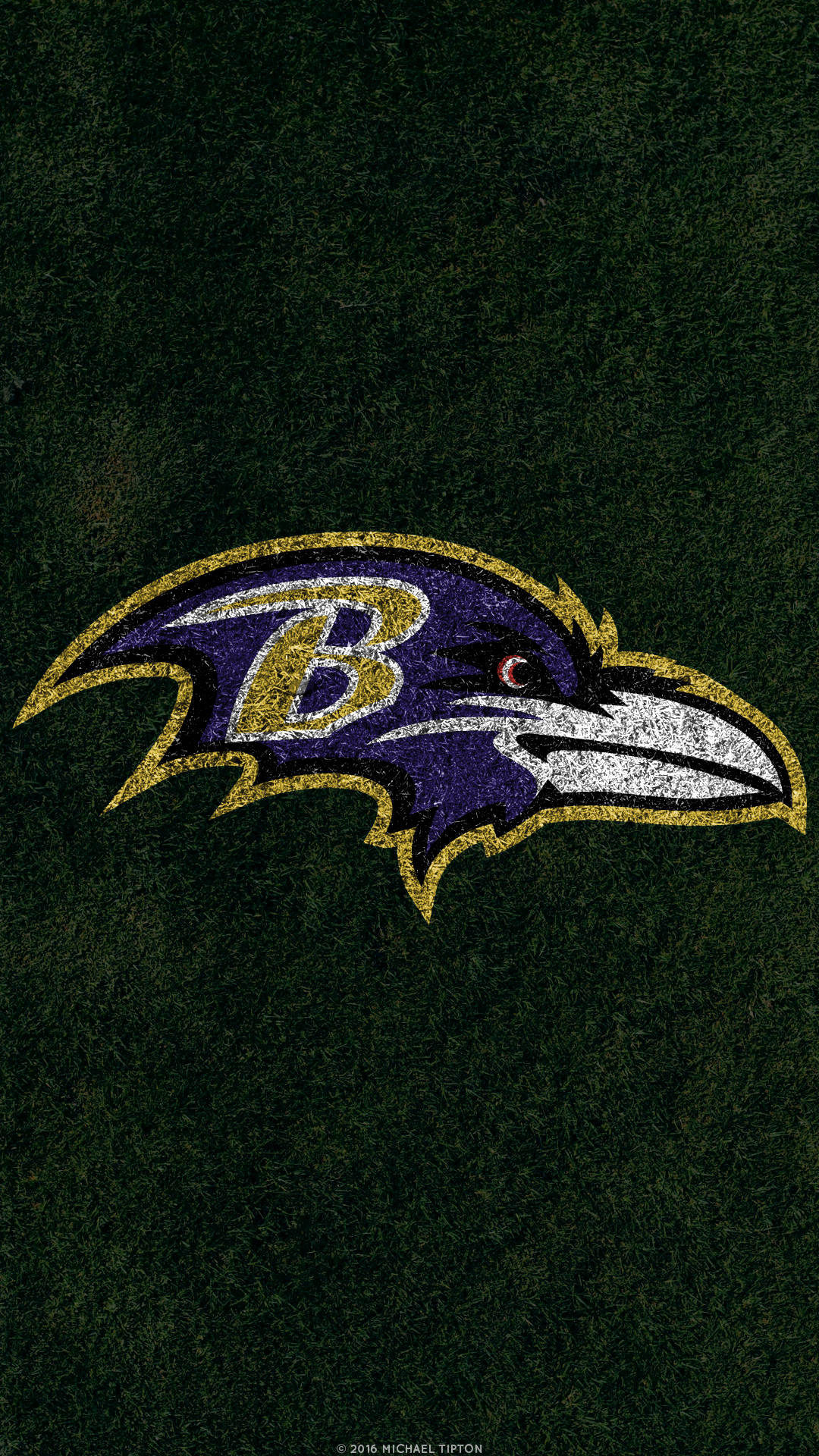 1080x1920 Download Baltimore Ravens Football Symbol Wallpaper