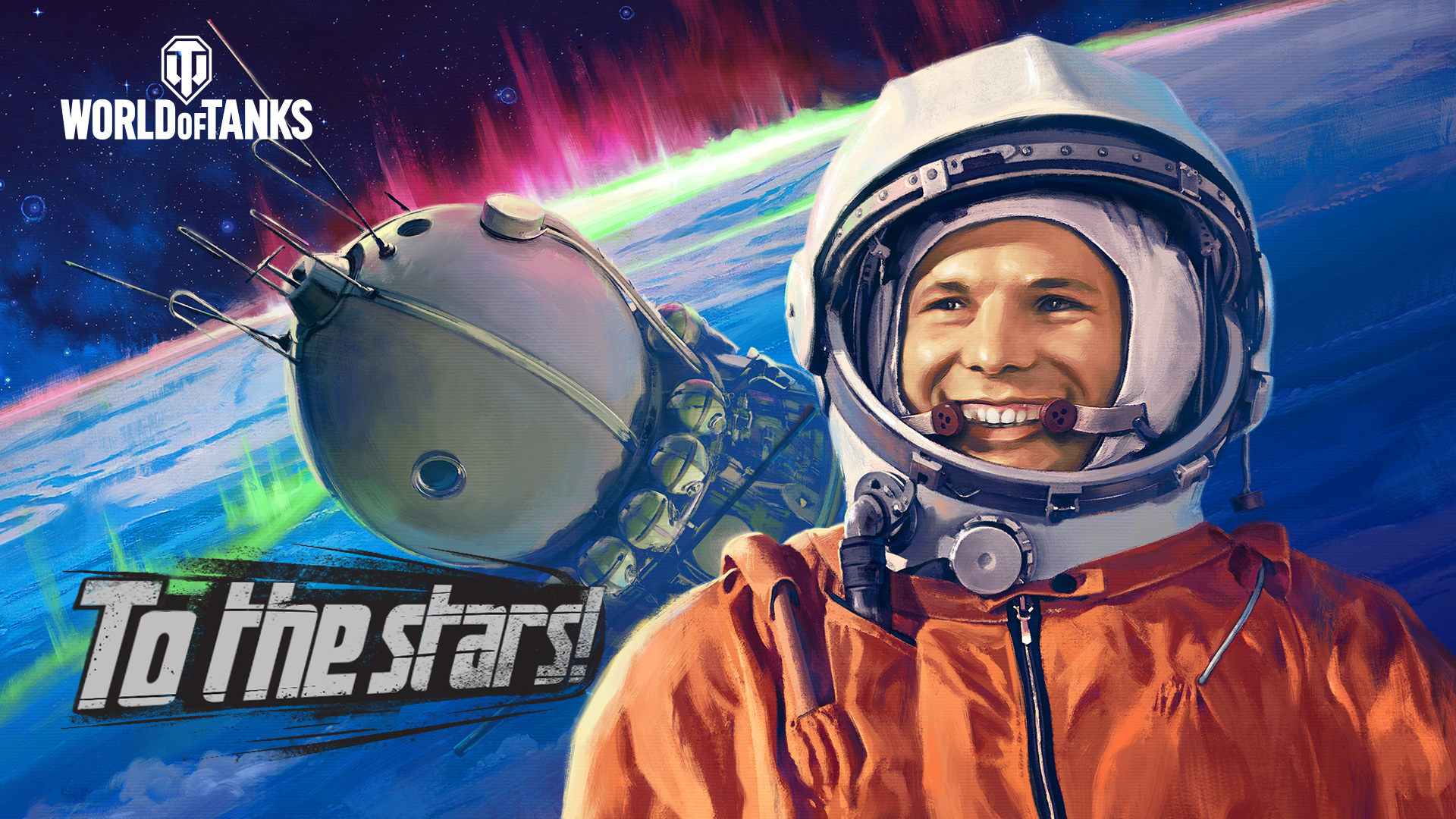 1920x1080 World of Tanks' honors the 60th anniversary of Yuri Gagarin's historic spaceflight with 'To the Stars!' event | Space