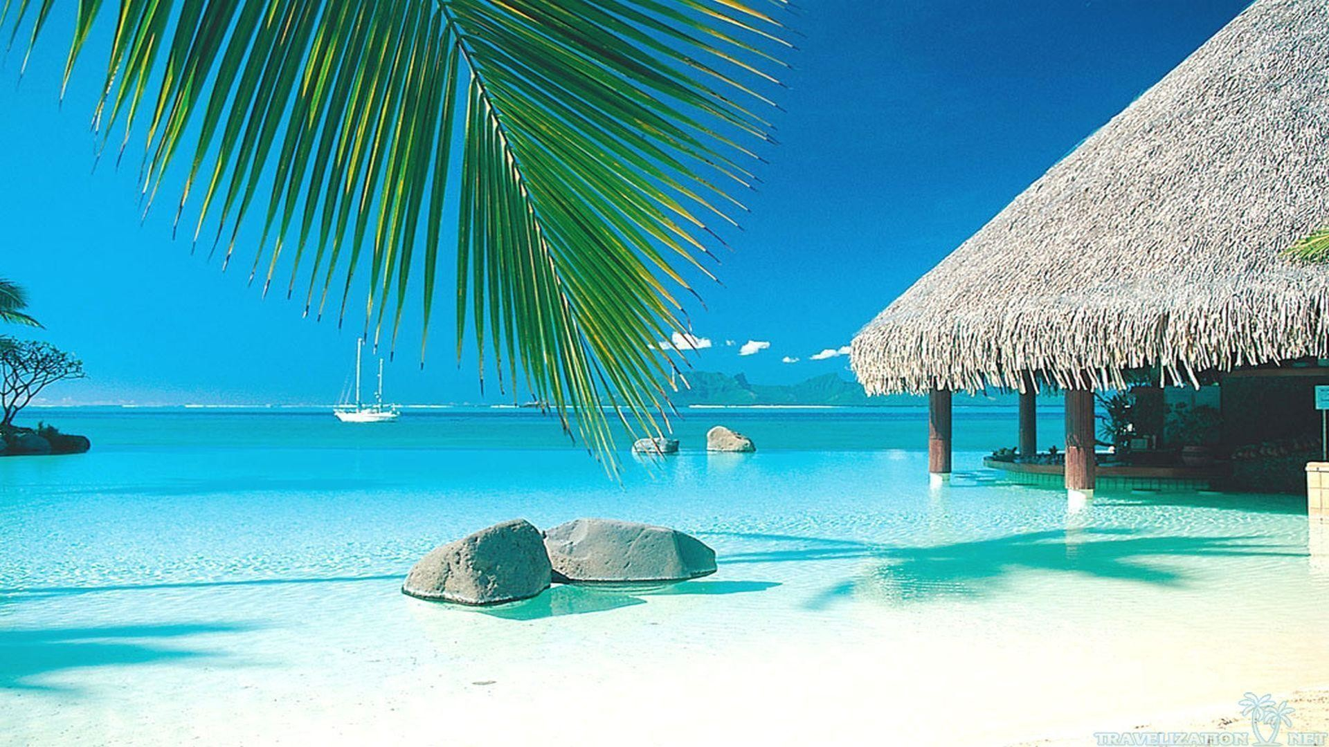 1920x1080 Paradise Beach Wallpaper (69+ pictures