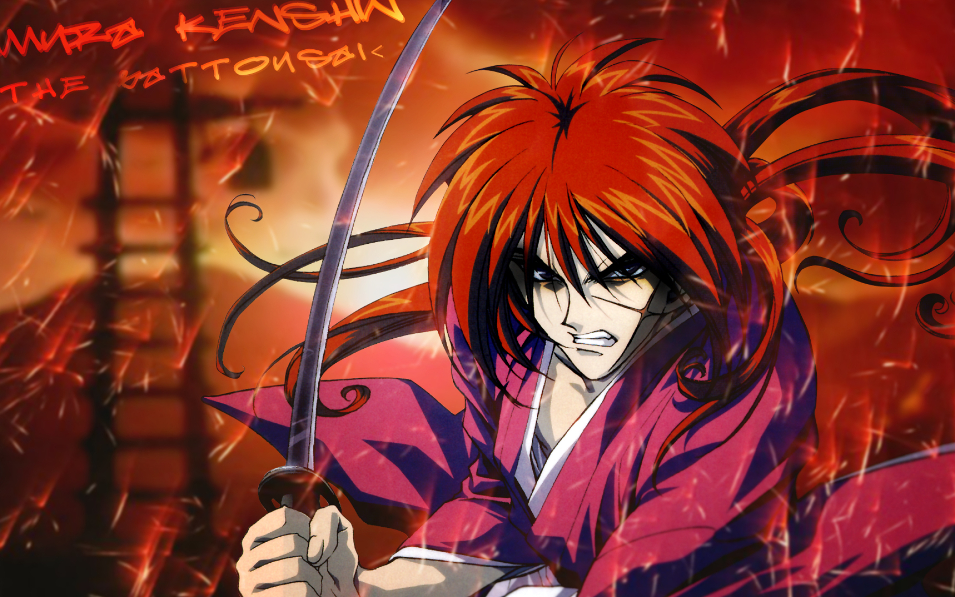 1920x1200 Rurouni Kenshin Wallpaper: Himura Kenshin Minitoky
