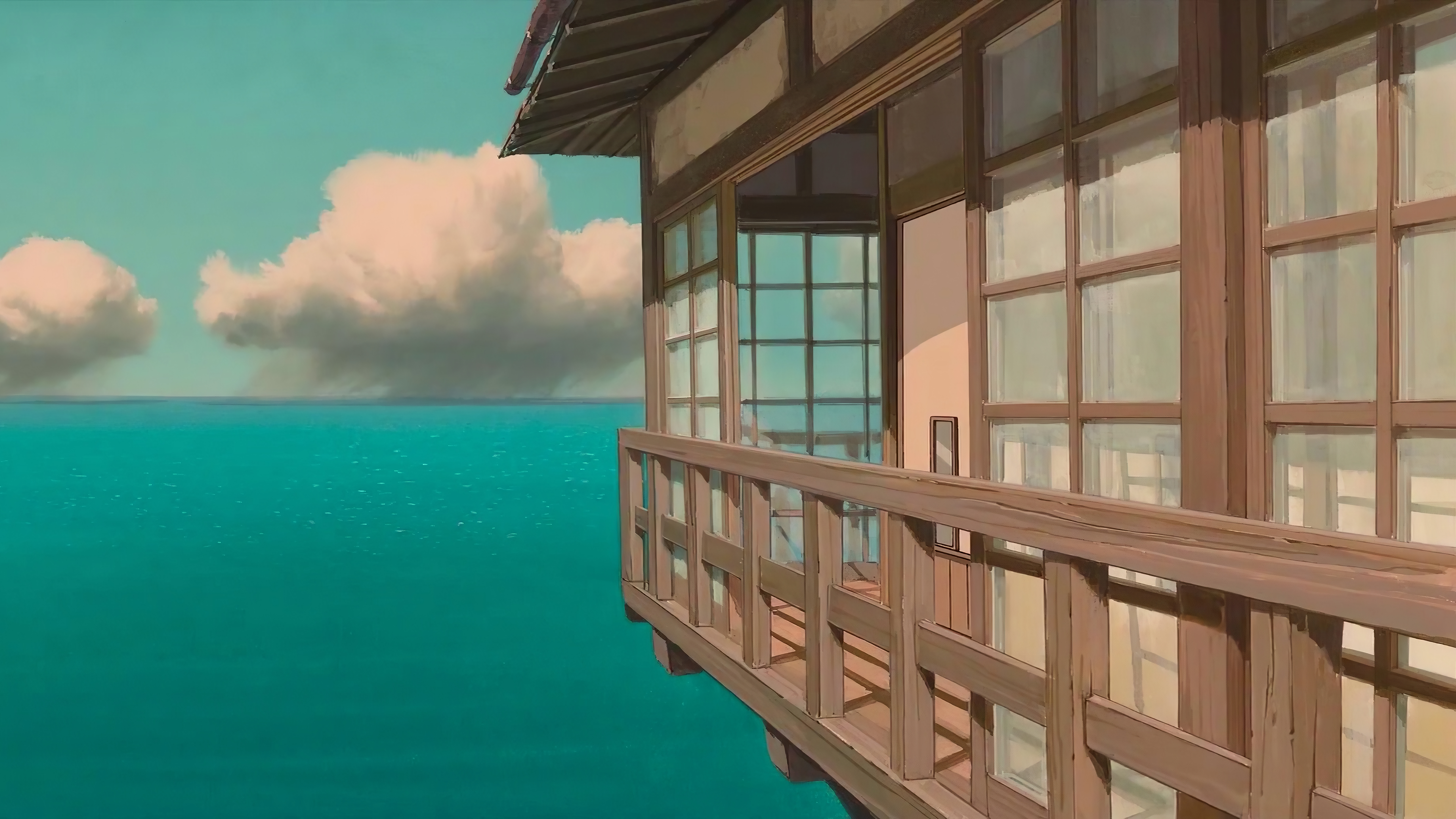 3840x2160 Sea House (Spirited Away) [] : r/wallpapers