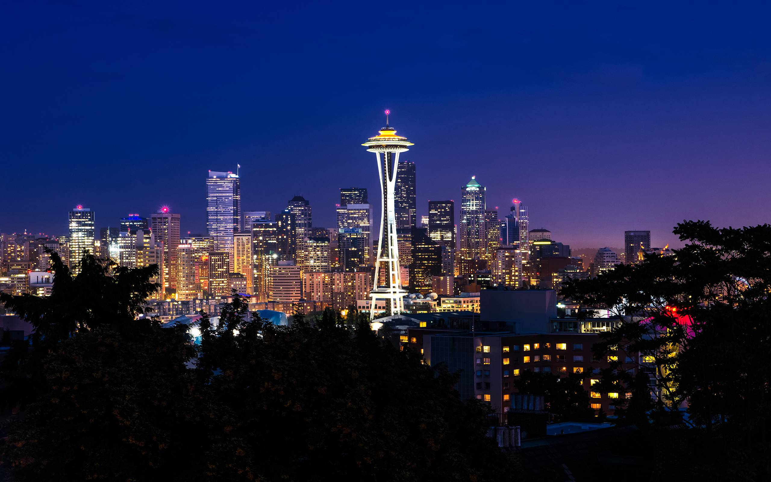 2560x1600 Seattle Skyline Wallpapers