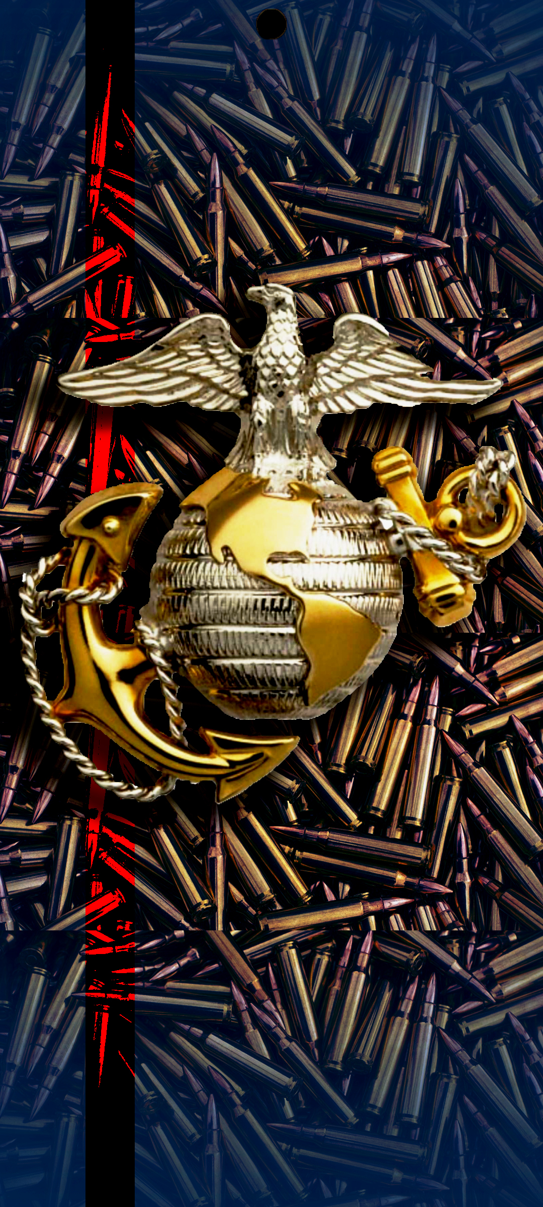 1080x2400 Made a wallpaper for my fellow Marines. Semper Fi. : r/GalaxyS20Wallpapers