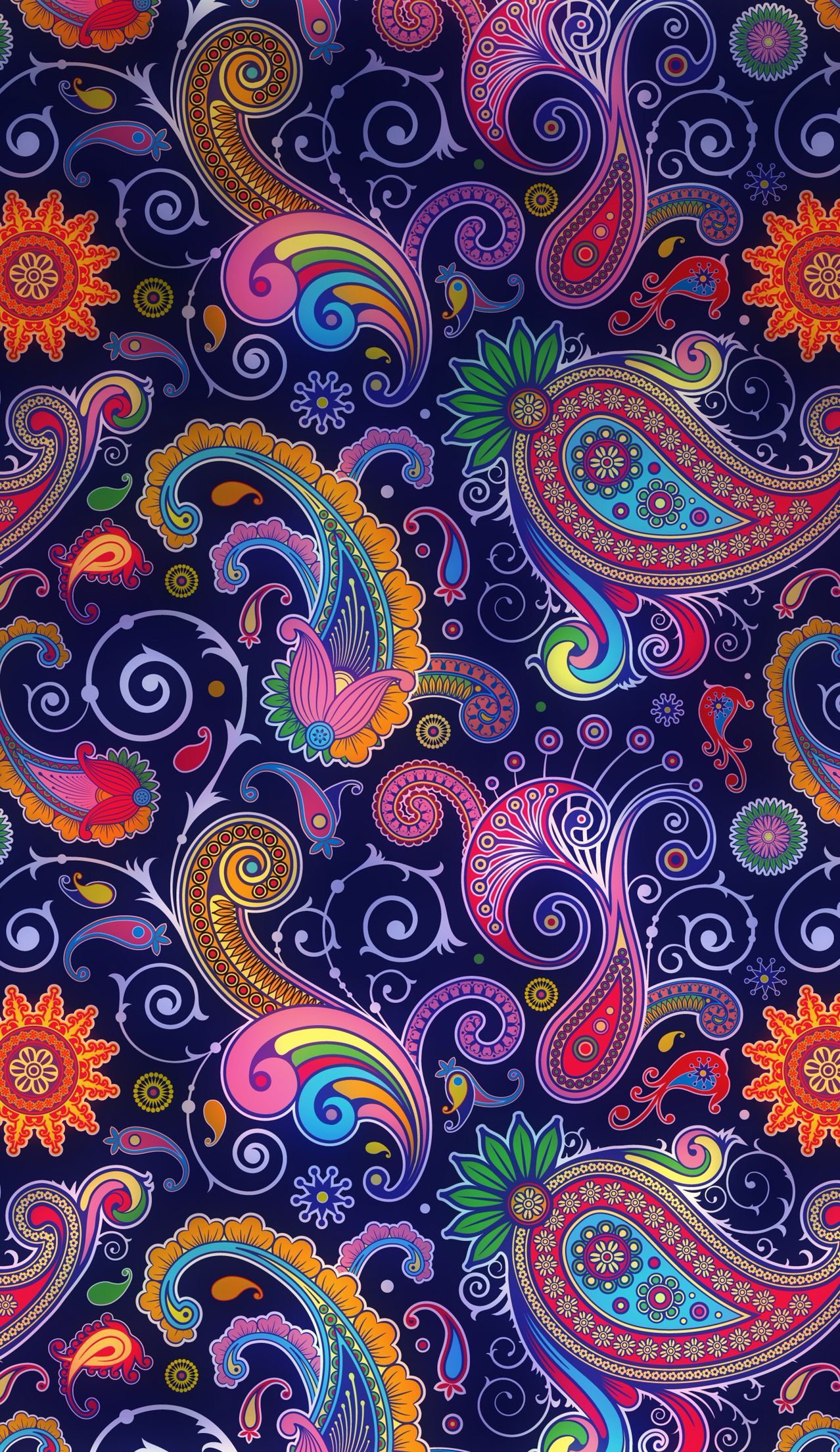 1278x2208 Paisley iPhone Wallpapers Top Free Paisley iPhone Backgrounds
