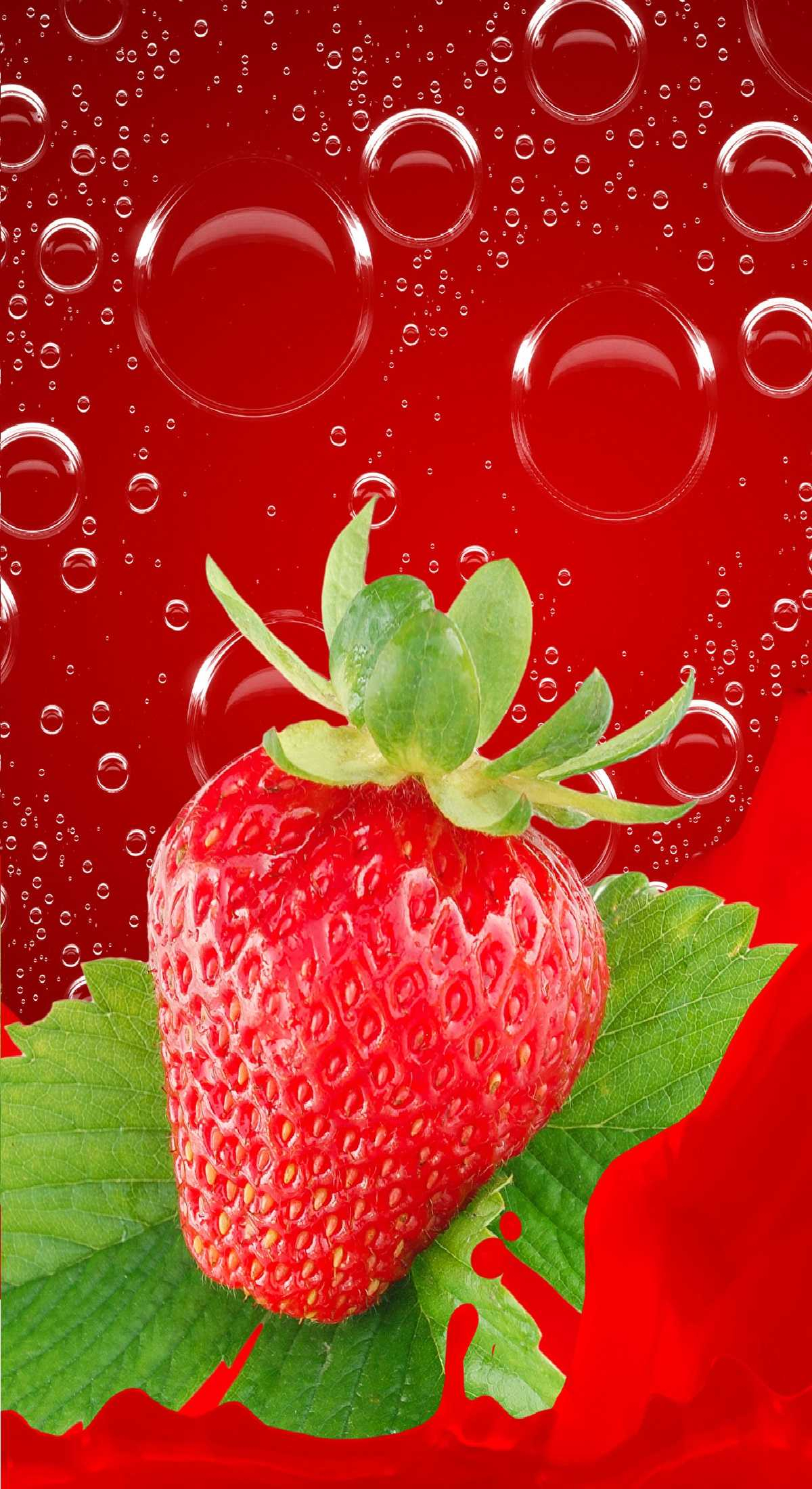 1200x2200 4k Strawberry Wallpaper Wallpaper Su