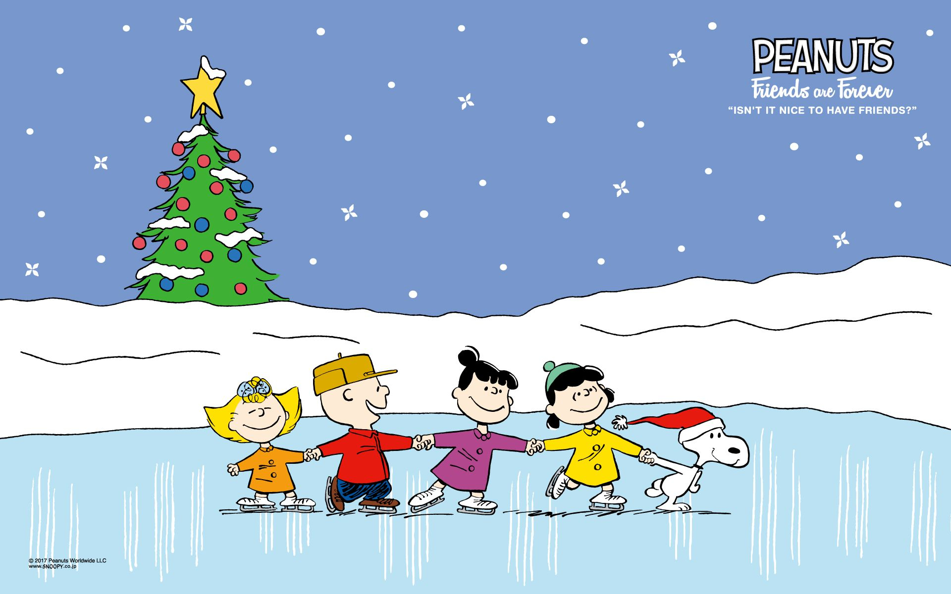 1920x1200 Peanuts gang christmas, Snoopy christmas, Peanuts christmas