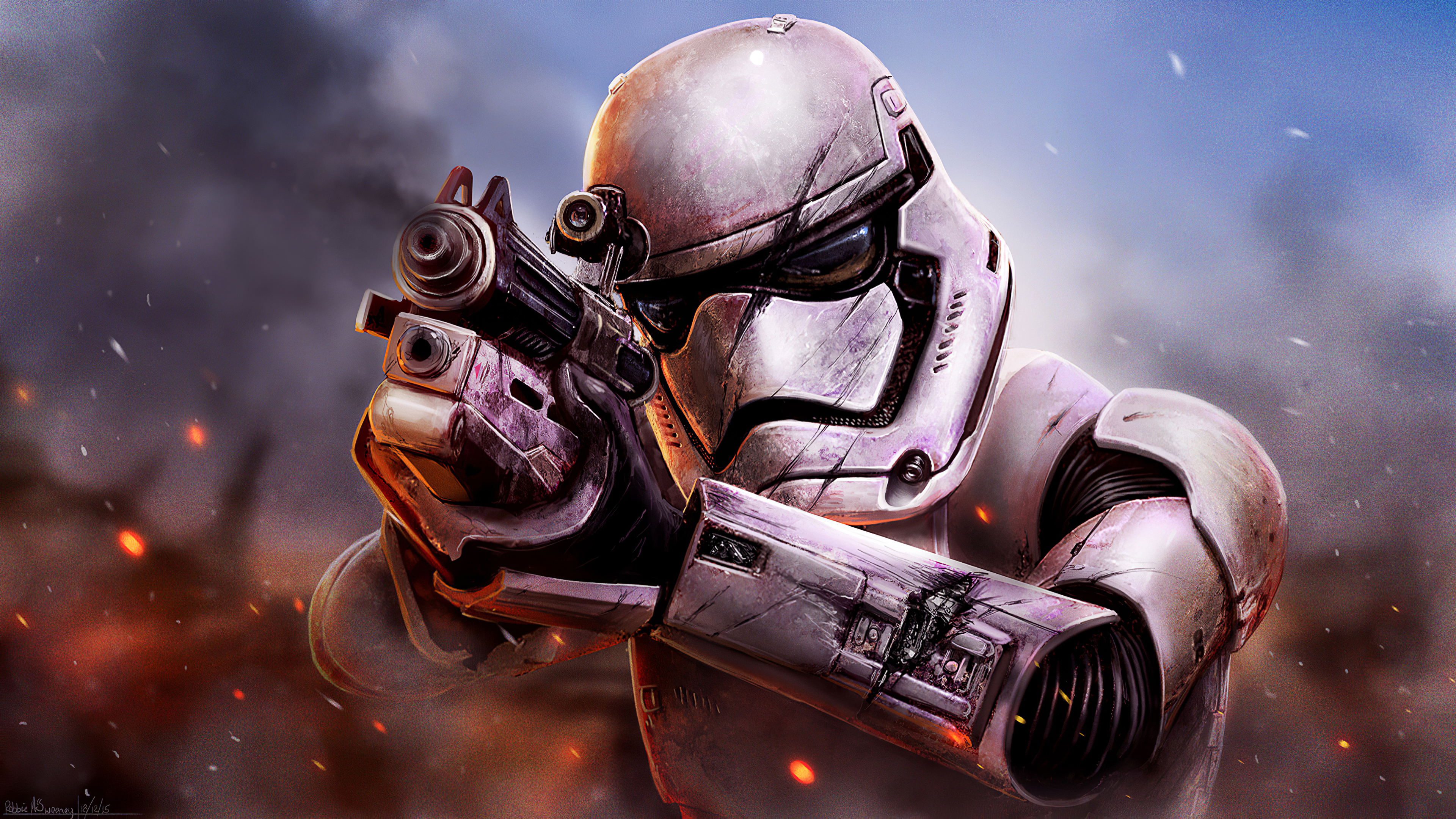 3840x2160 Star Wars Battlefront Storm Trooper Wallpaper 4K : r/wallpapers