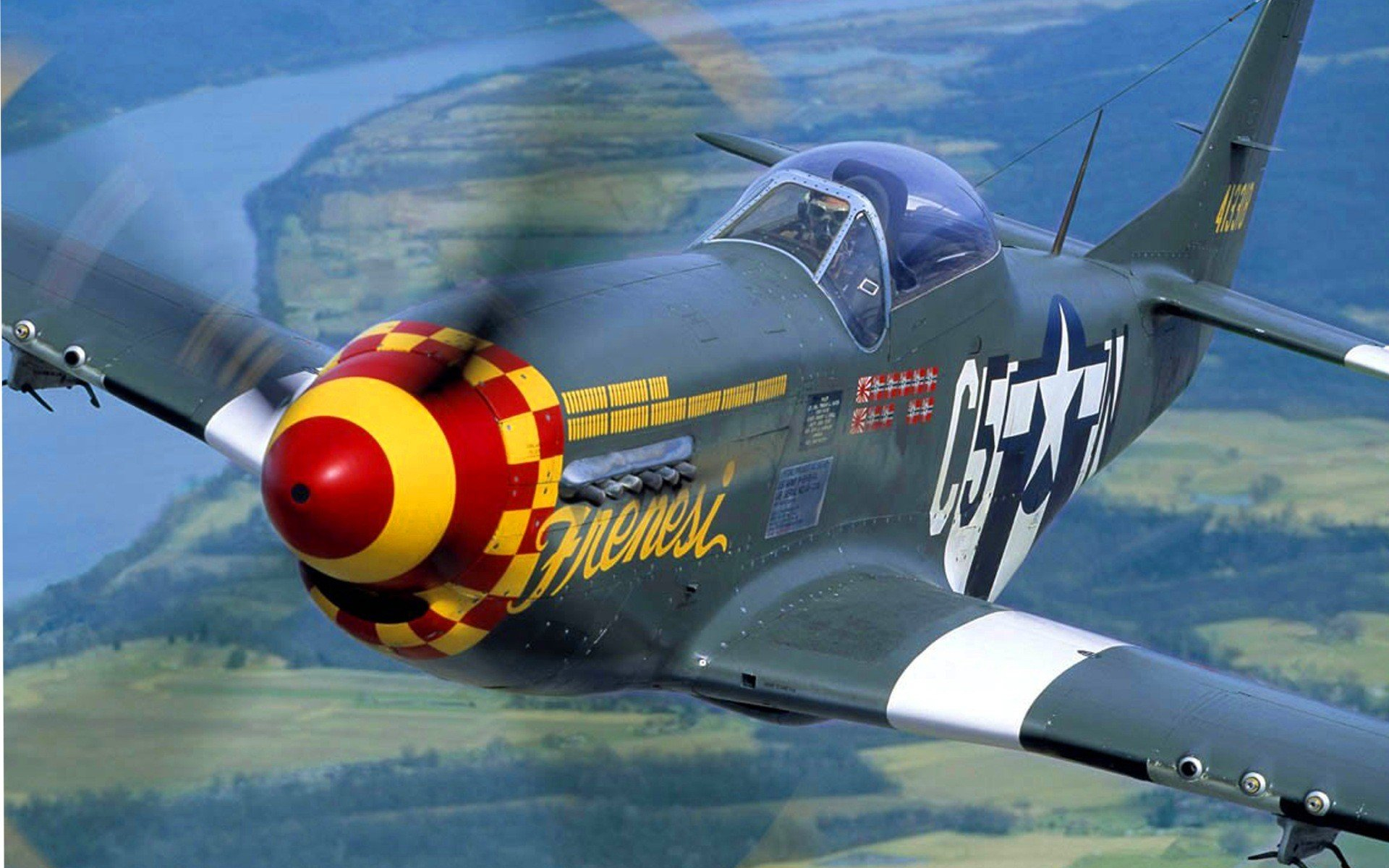 1920x1200 aircraft, P 51, Mustang Wallpapers HD / Desktop and Mobile Backgrounds