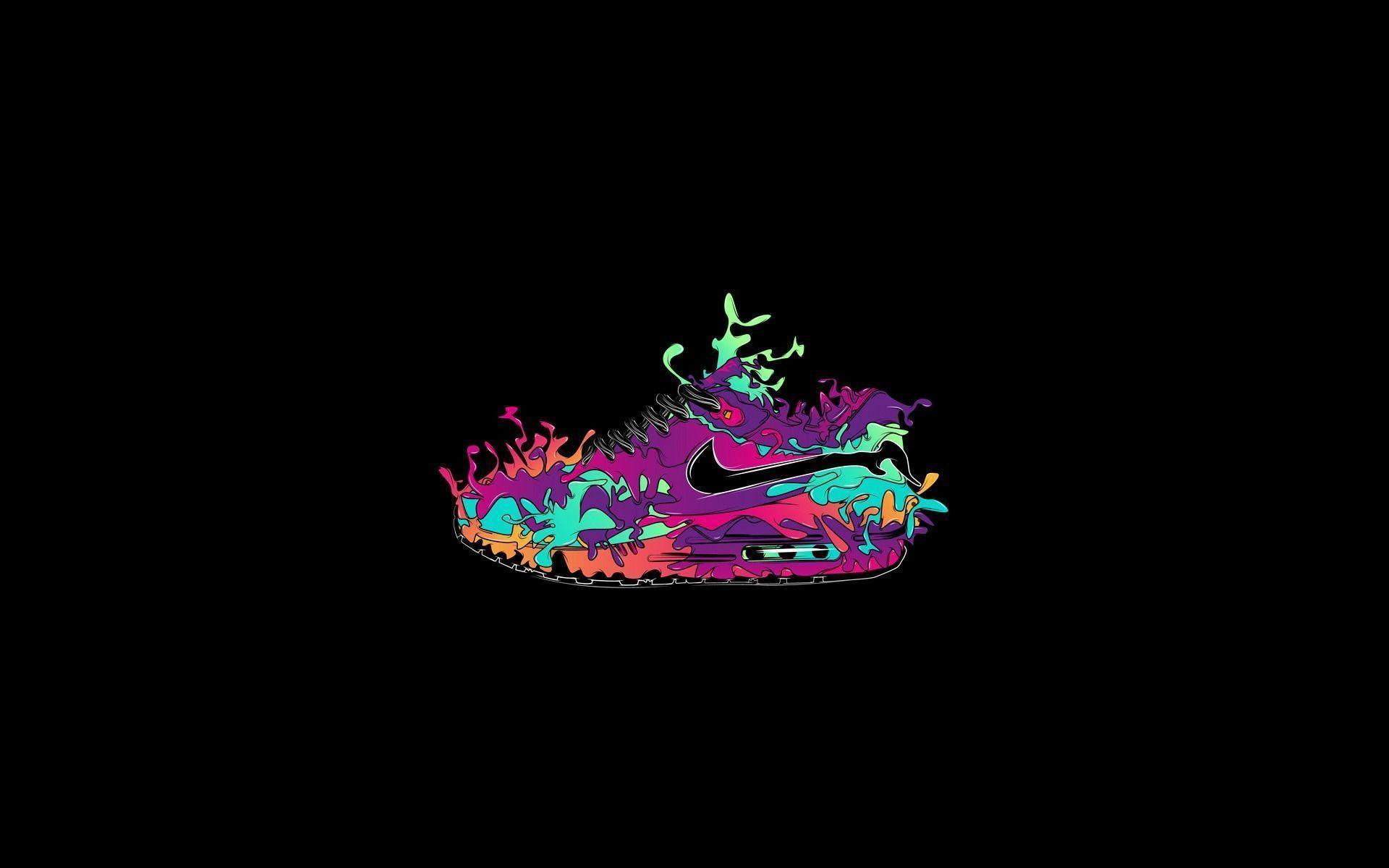1920x1200 Nike Shoes Black Cool Wallpapers