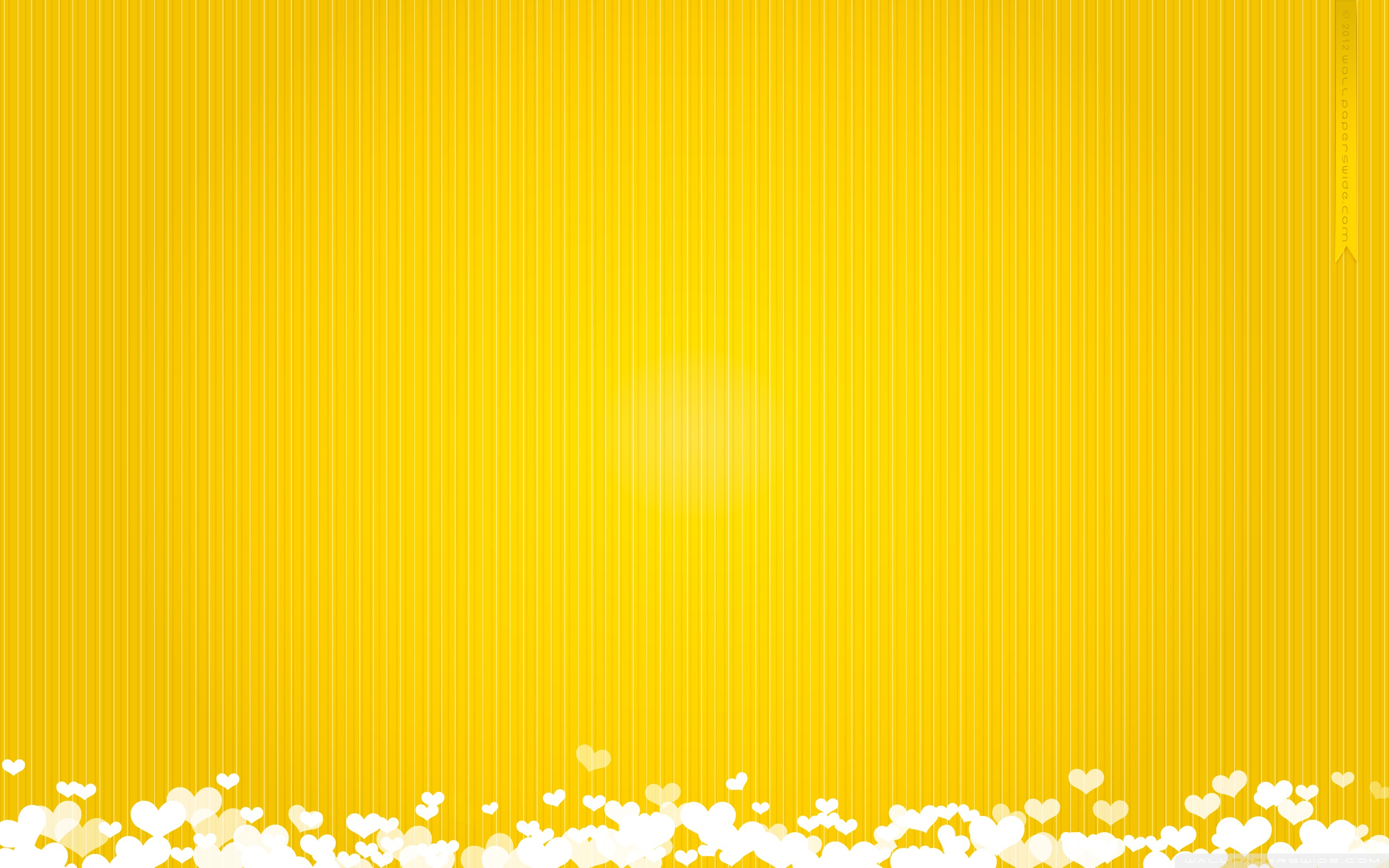 2560x1600 Solid Yellow Backgrounds posted by John Anders