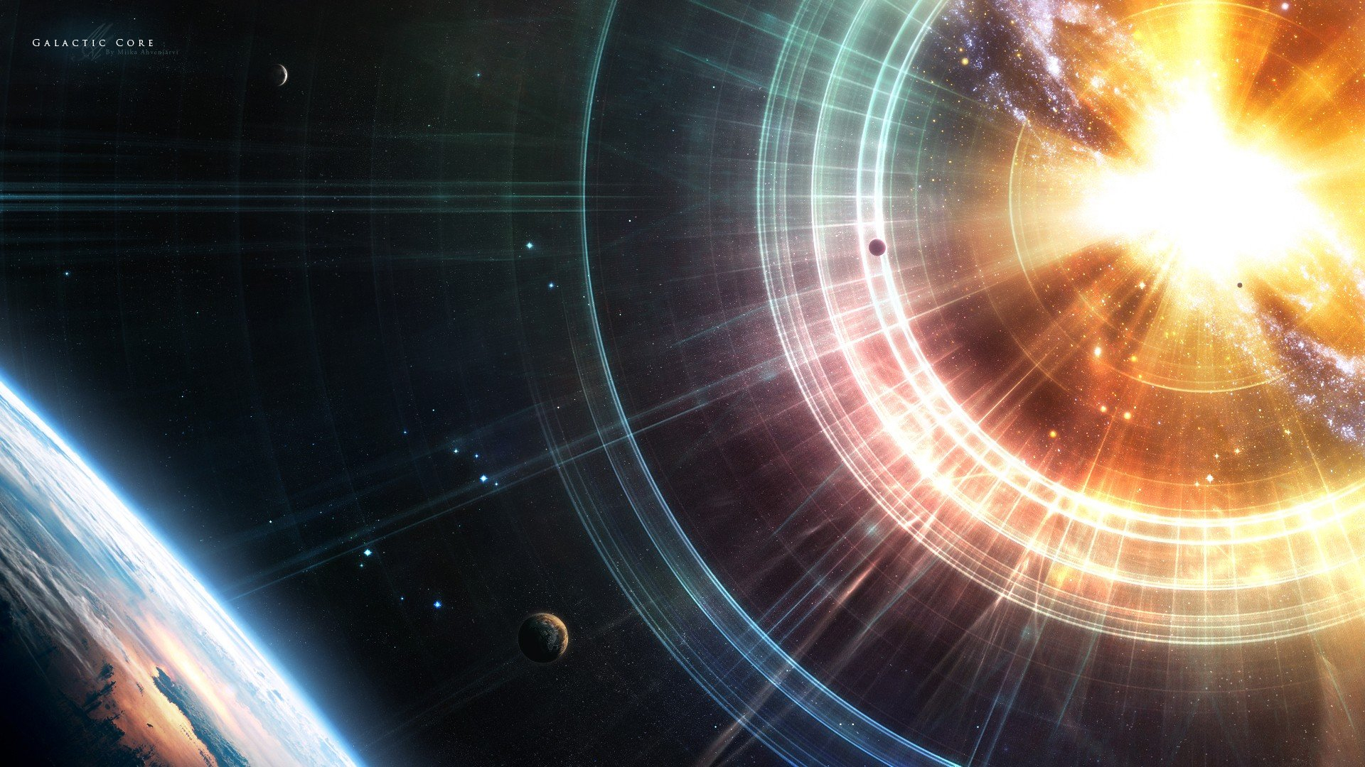 1920x1080 space, Render, 3D, Planet, Explosion HD Wallpapers / Desktop and Mobile Images \u0026 Photos