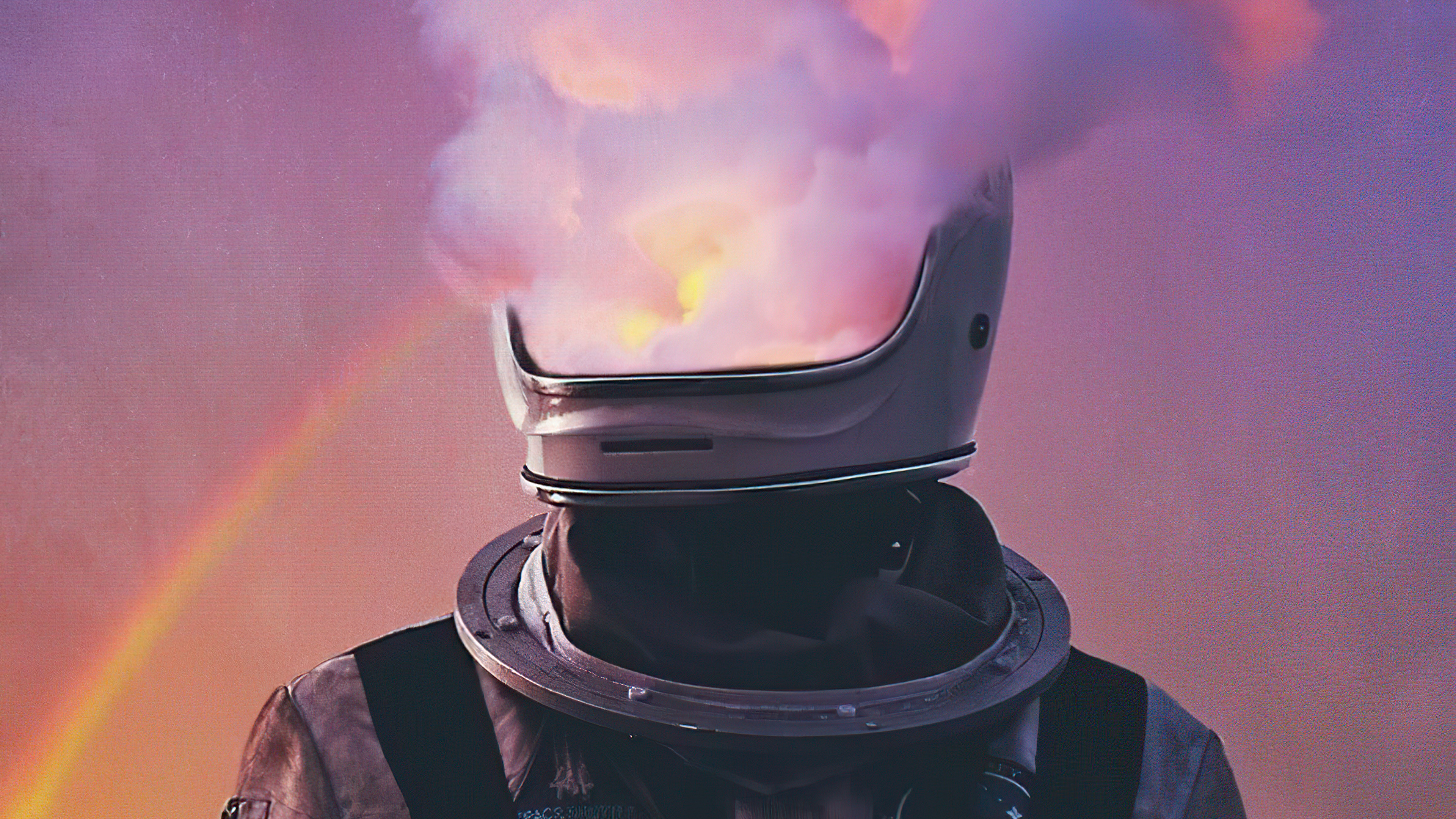 3840x2159 Astronaut Face Smoke Helmet 4k, HD Artist, 4k Wallpapers, Images, Backgrounds, Photos and Pictures