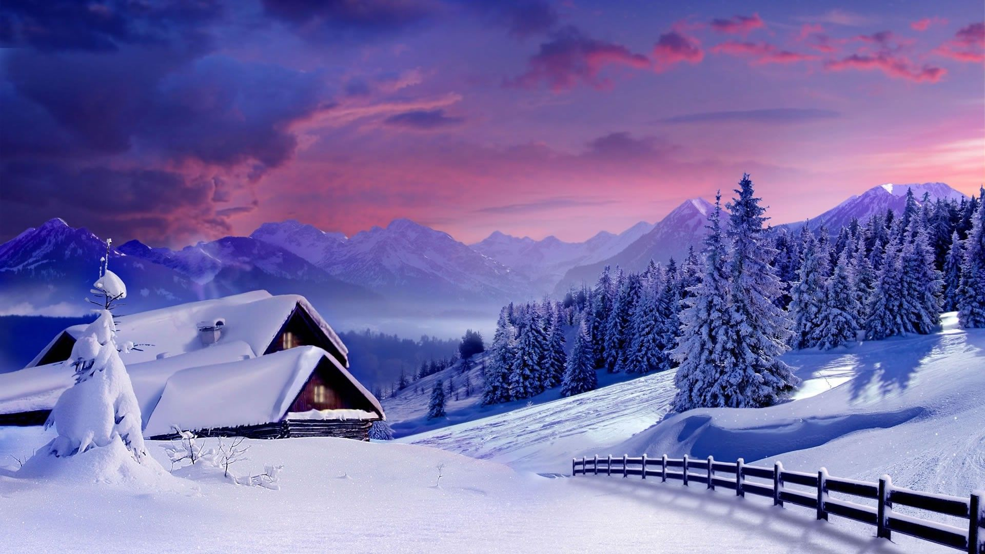 1920x1080 Scenic Winter Landscape Winter Nature Background Wallpapers on | Hintergrundbilder winter, Winter szenen, Landschafts tapete