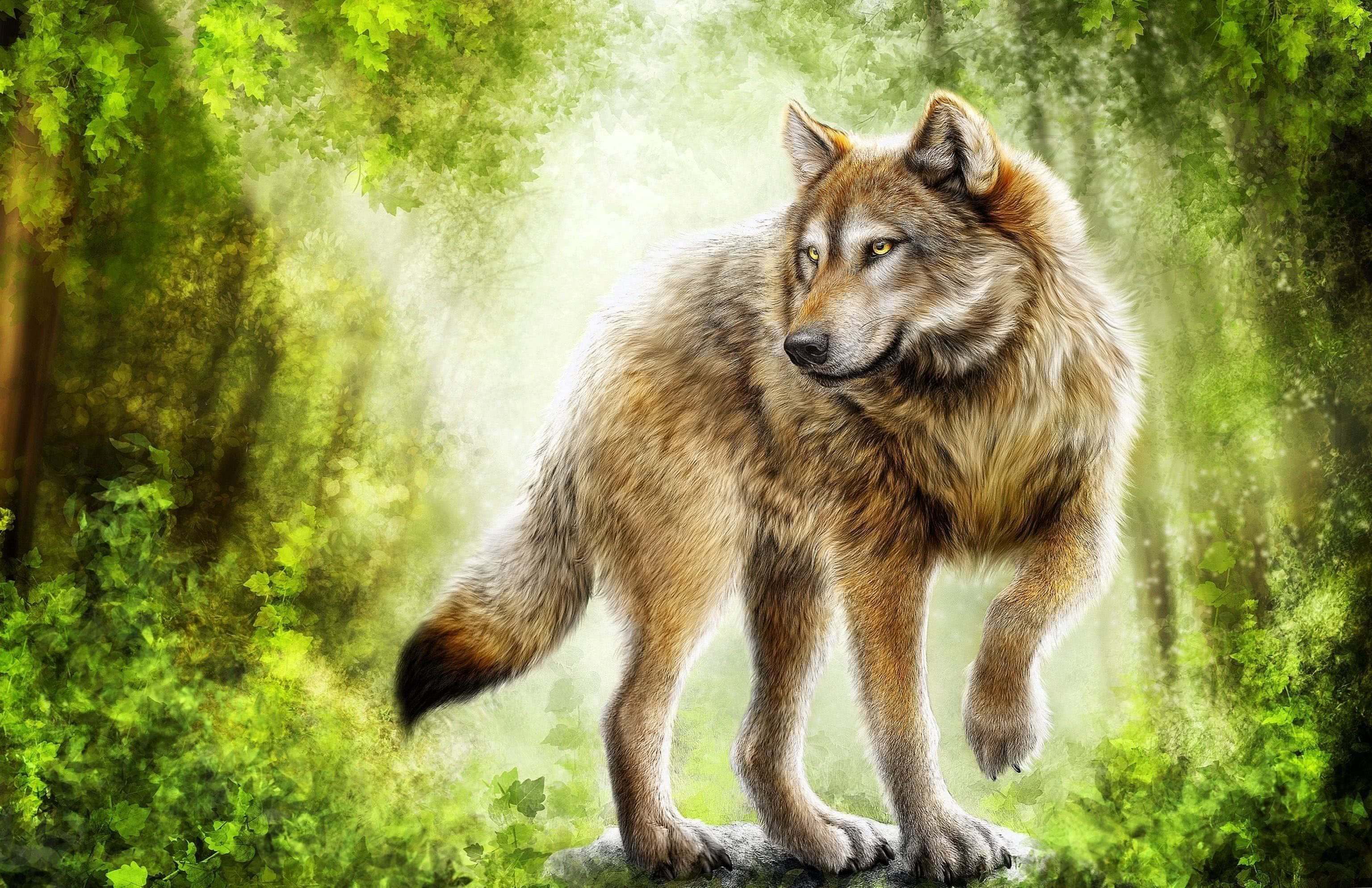 3071x1990 Timber Wolf Desktop Wallpapers Wolf Background Images