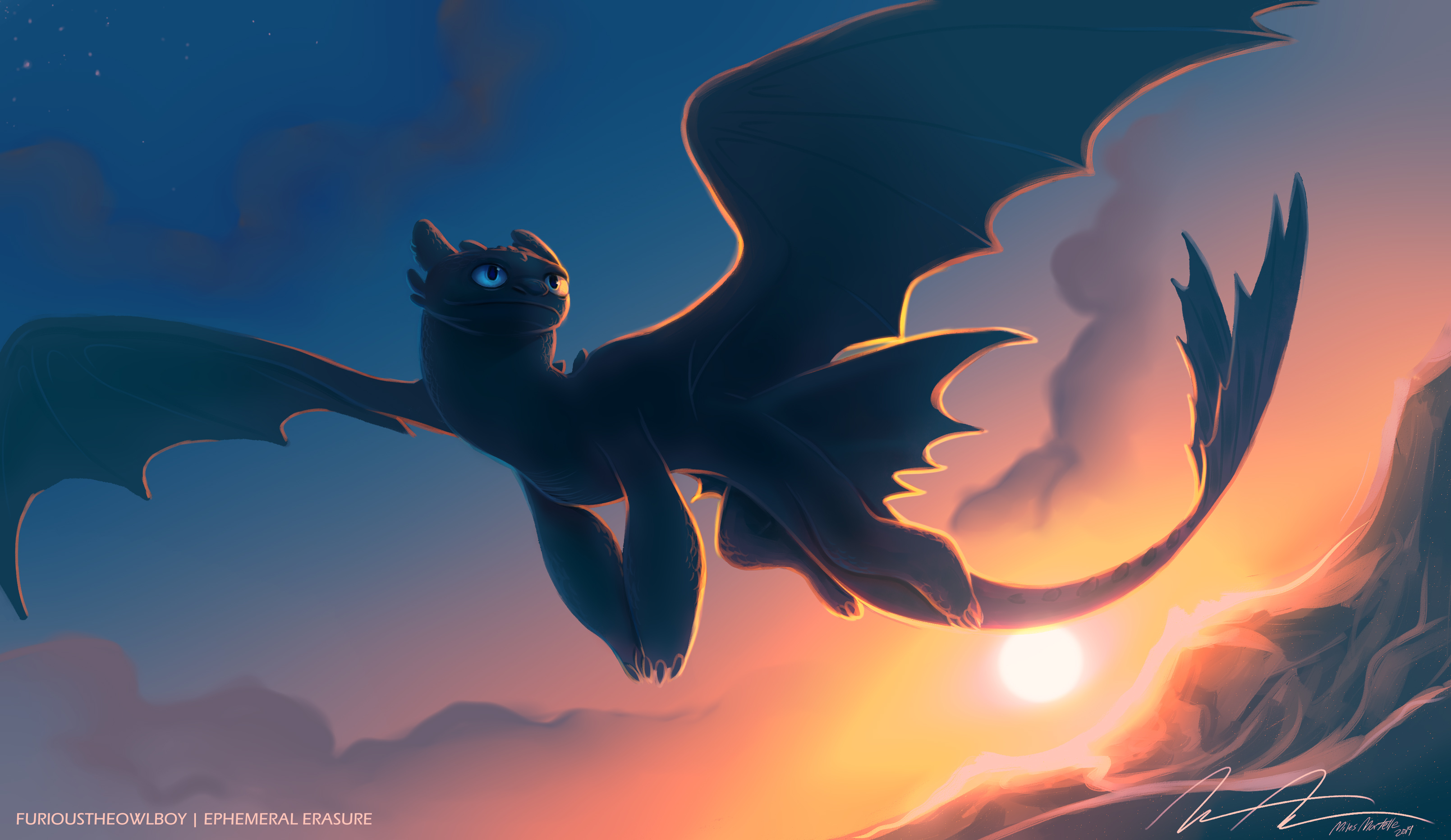 3218x1863 130+ Toothless (How to Train Your Dragon) HD Wallpapers and Backgrounds