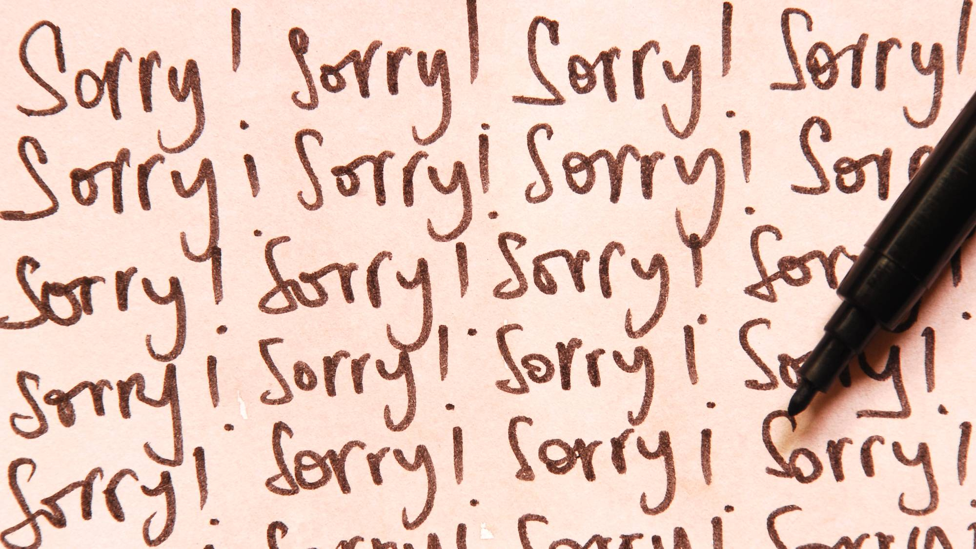 2000x1125 Can you guess how many times the average Brit says sorry every day? | Marie Claire