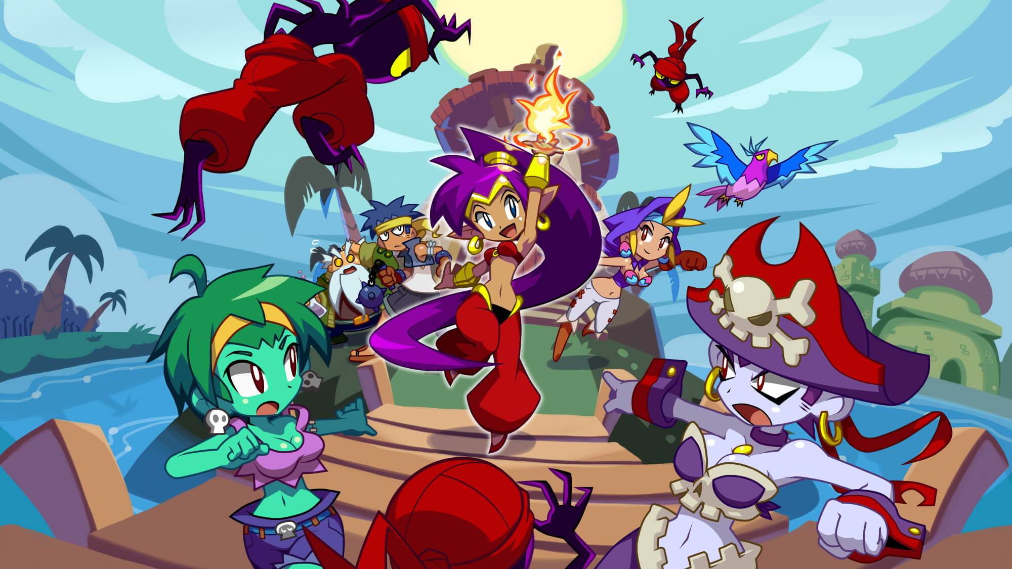 2000x1125 Shantae: Half-Genie Hero HD Wallpaper