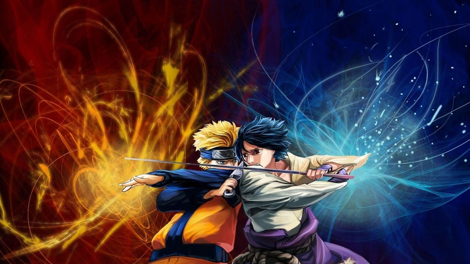 1920x1080 Naruto vs Sasuke