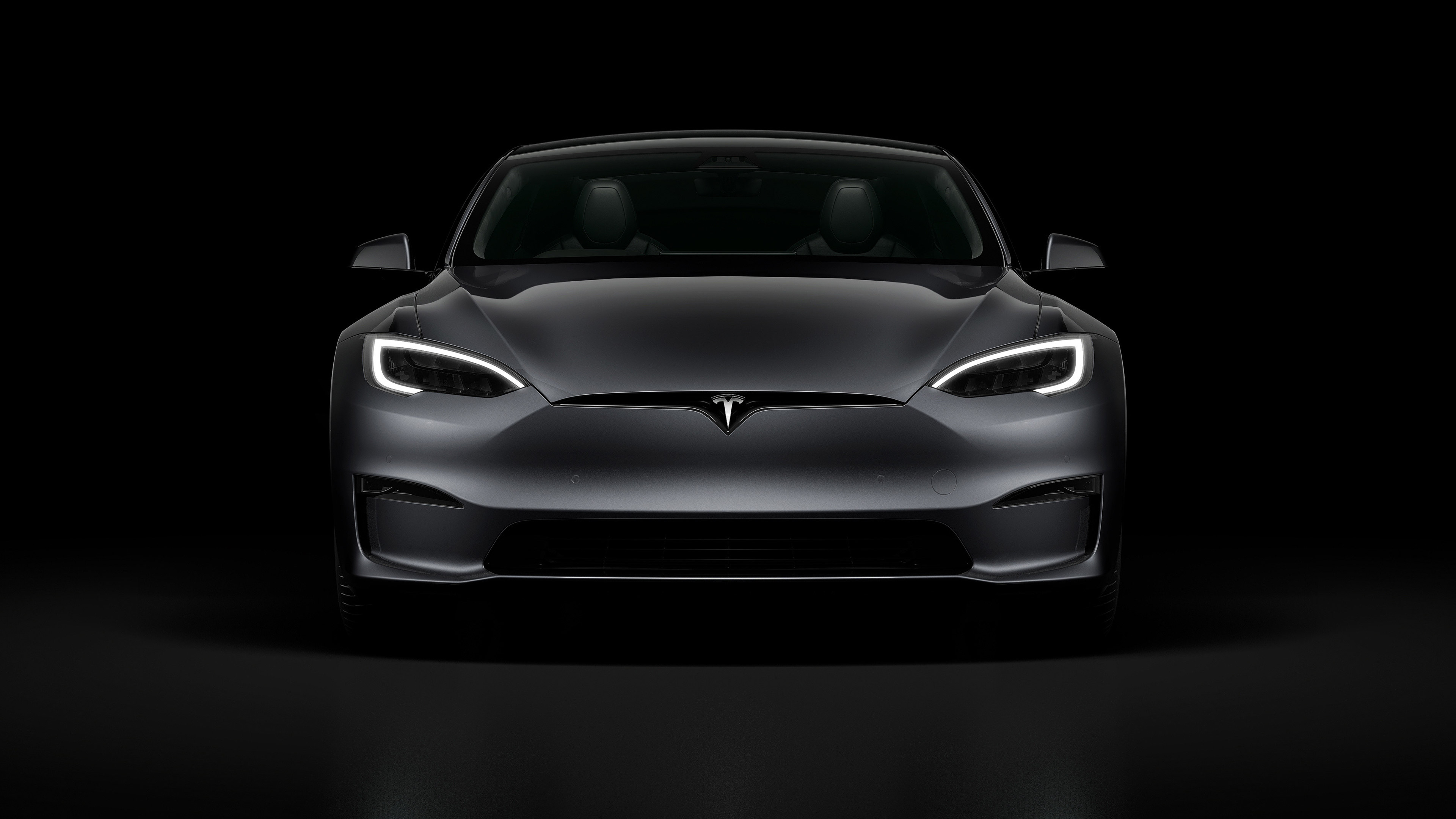 3840x2160 2021 Tesla Model S Plaid