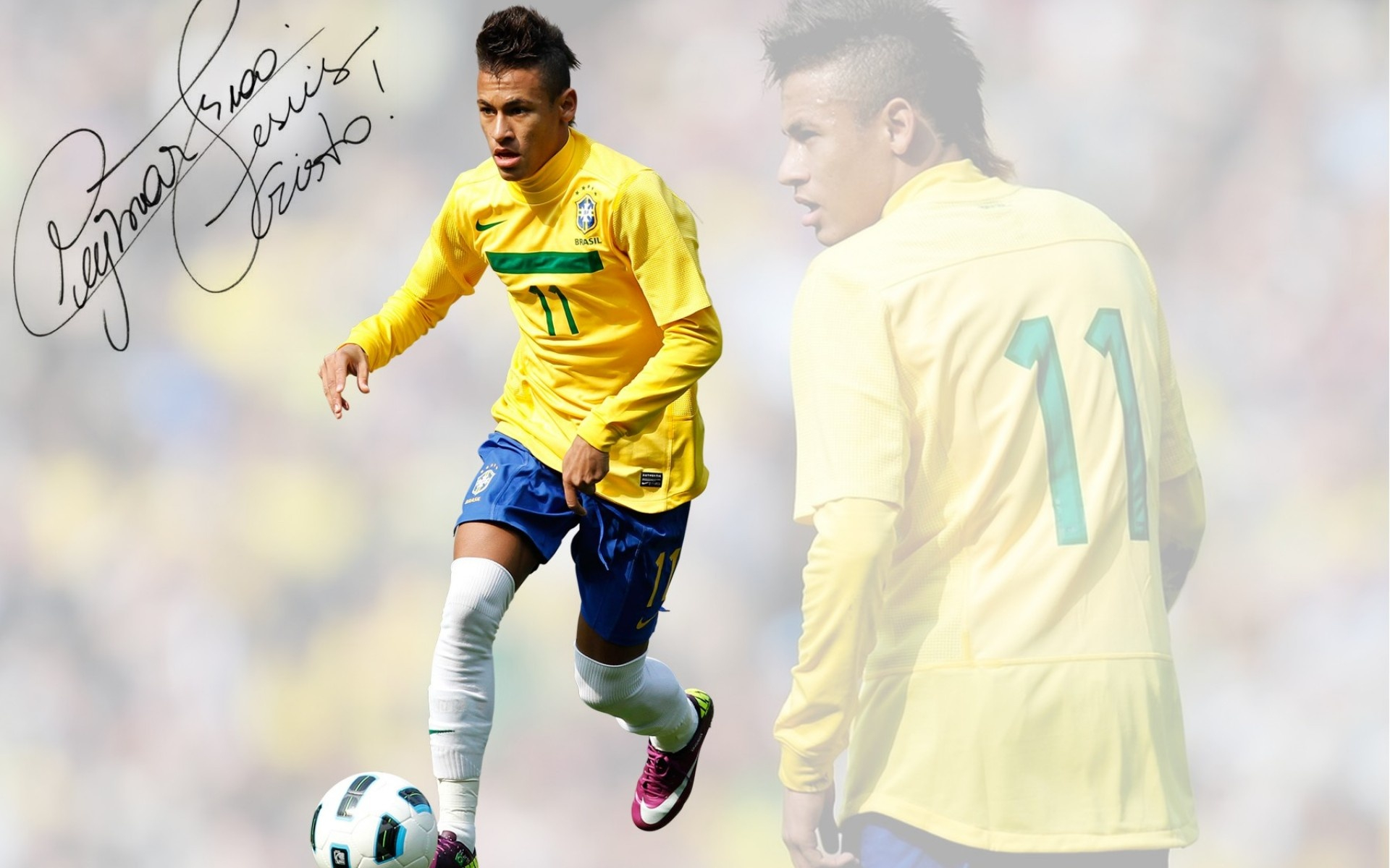 1920x1200 Celebrate Brazil's Bright Soccer Future With Neymar Wallpapers Brand Thunder