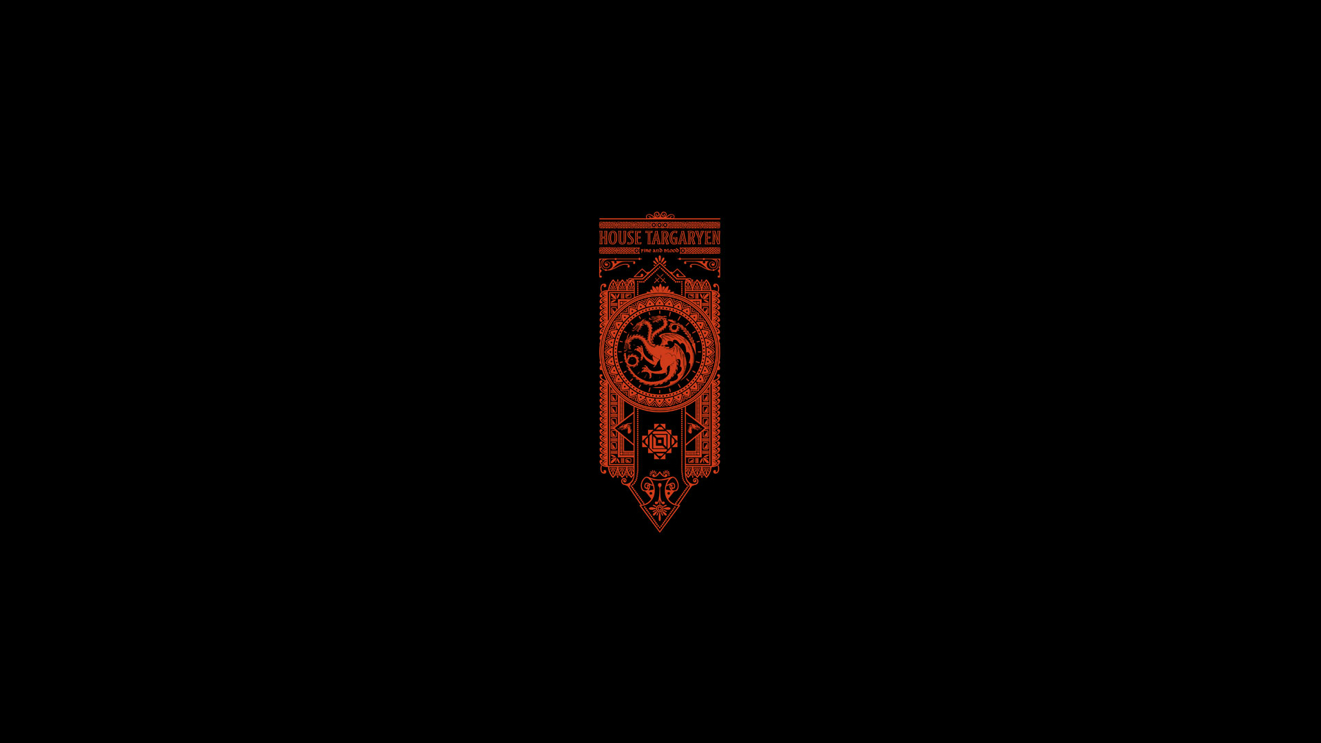 1920x1080 Game of Thrones Song of Ice and Fire Targaryen Minimal Black wallpaper | | 100591