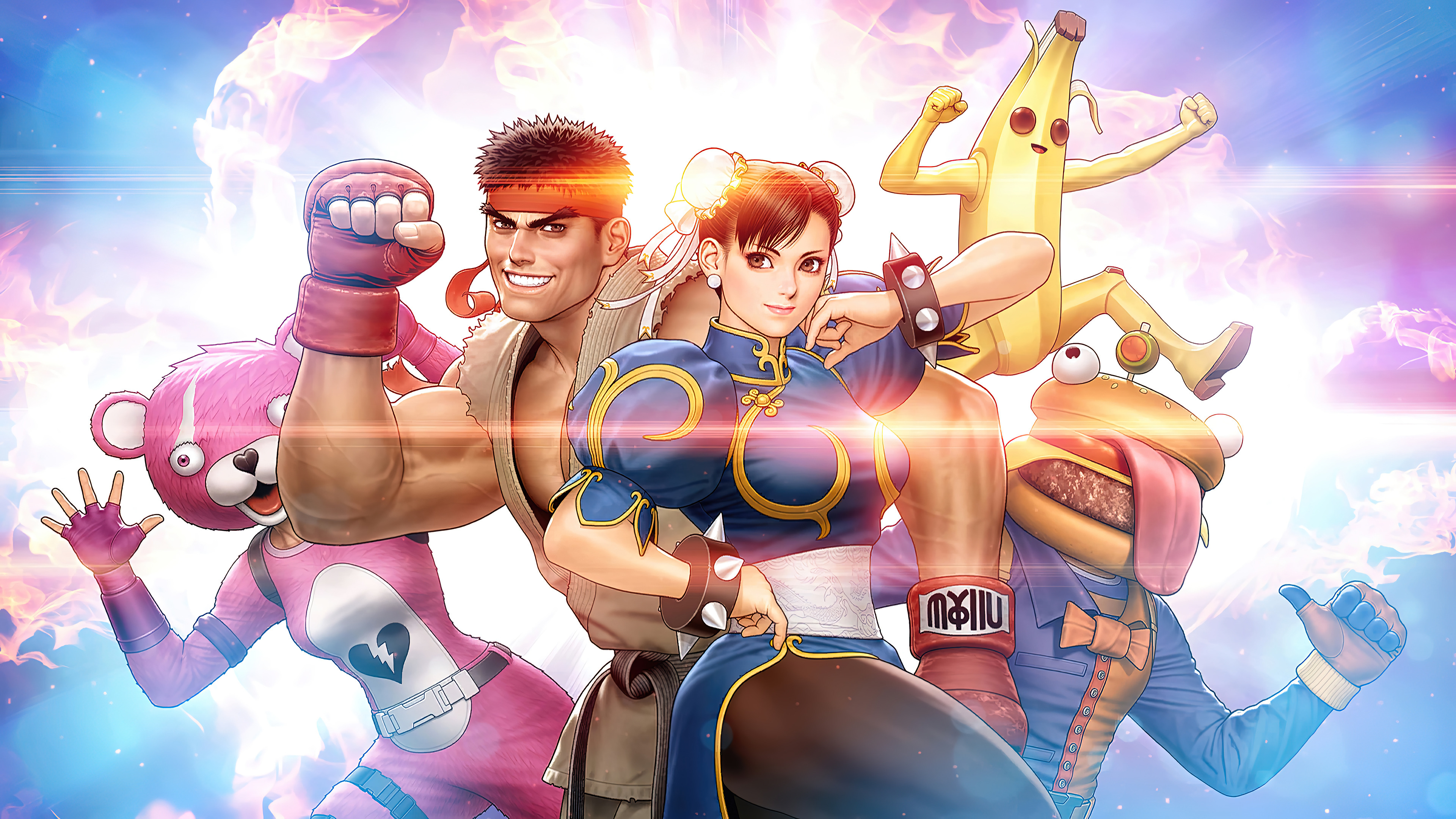 3840x2160 Fortnite Ryu Chun Li Street Fighter 2021, HD Games, 4k Wallpapers, Images, Backgrounds, Photos and Pictures
