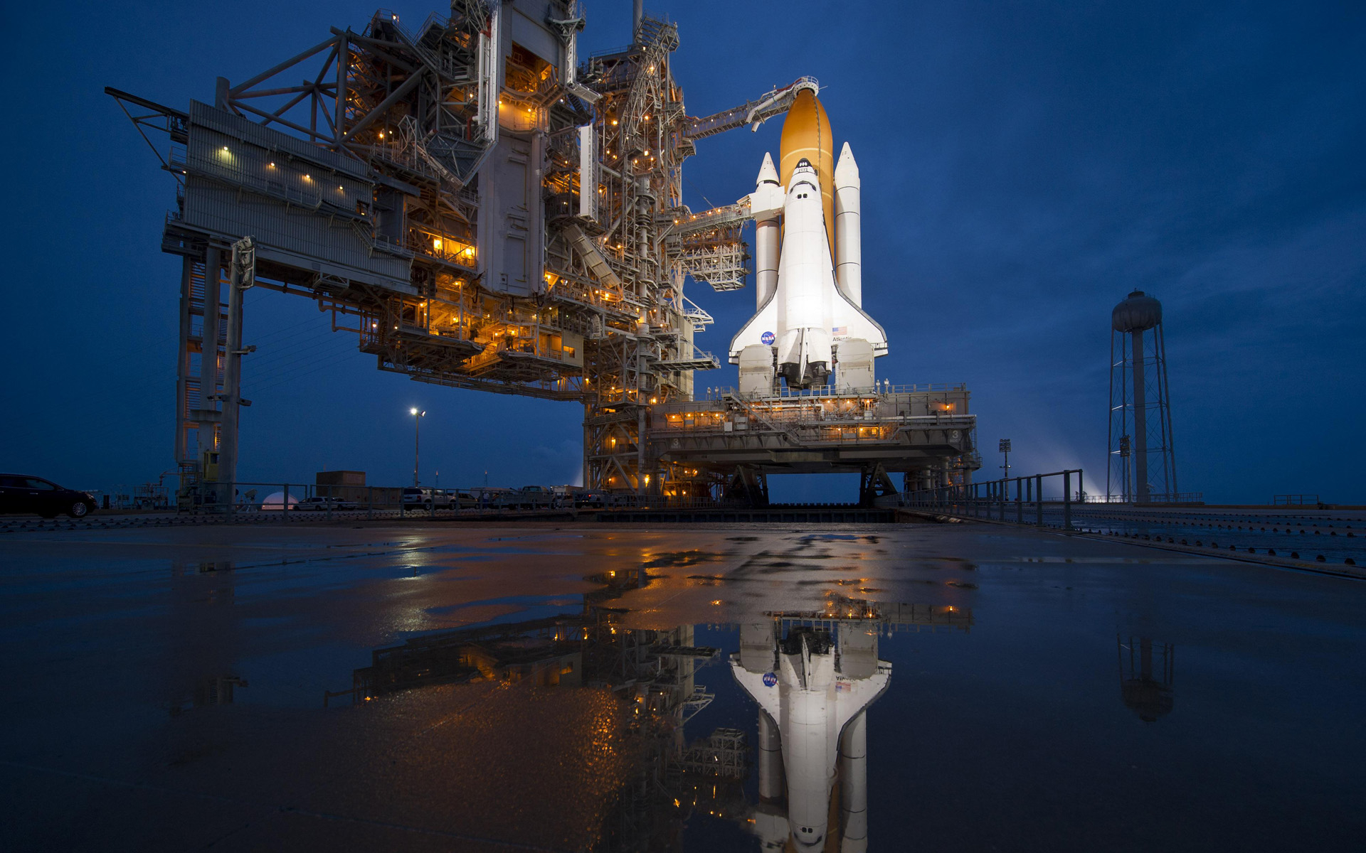 1920x1200 Reflections of NASA's Last Shuttle to Fly Space Wallpaper | Final Shuttle Mission \u0026 NASA Shuttle Program Shuttle Photos | Space