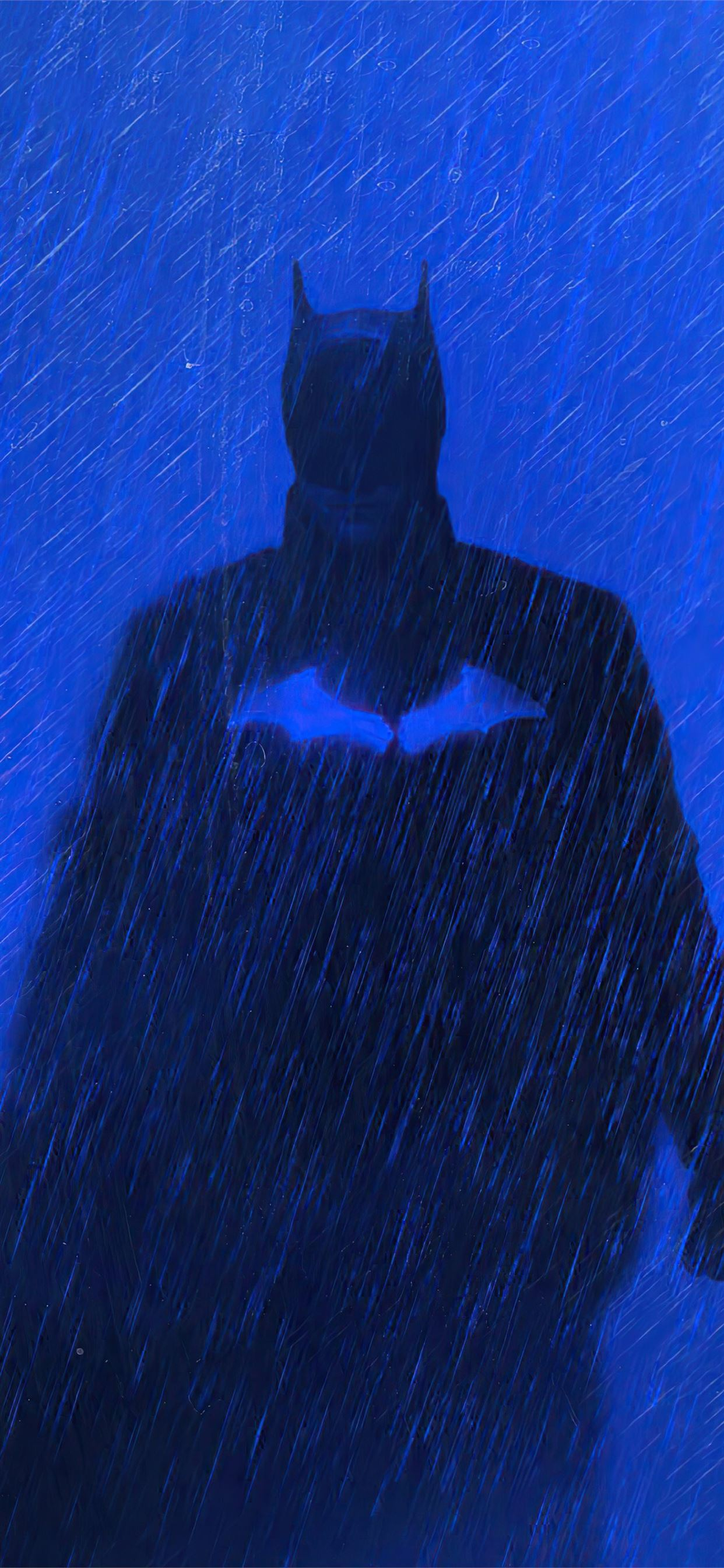 1242x2688 the batman 2022 blue iPhone Wallpapers Free Download
