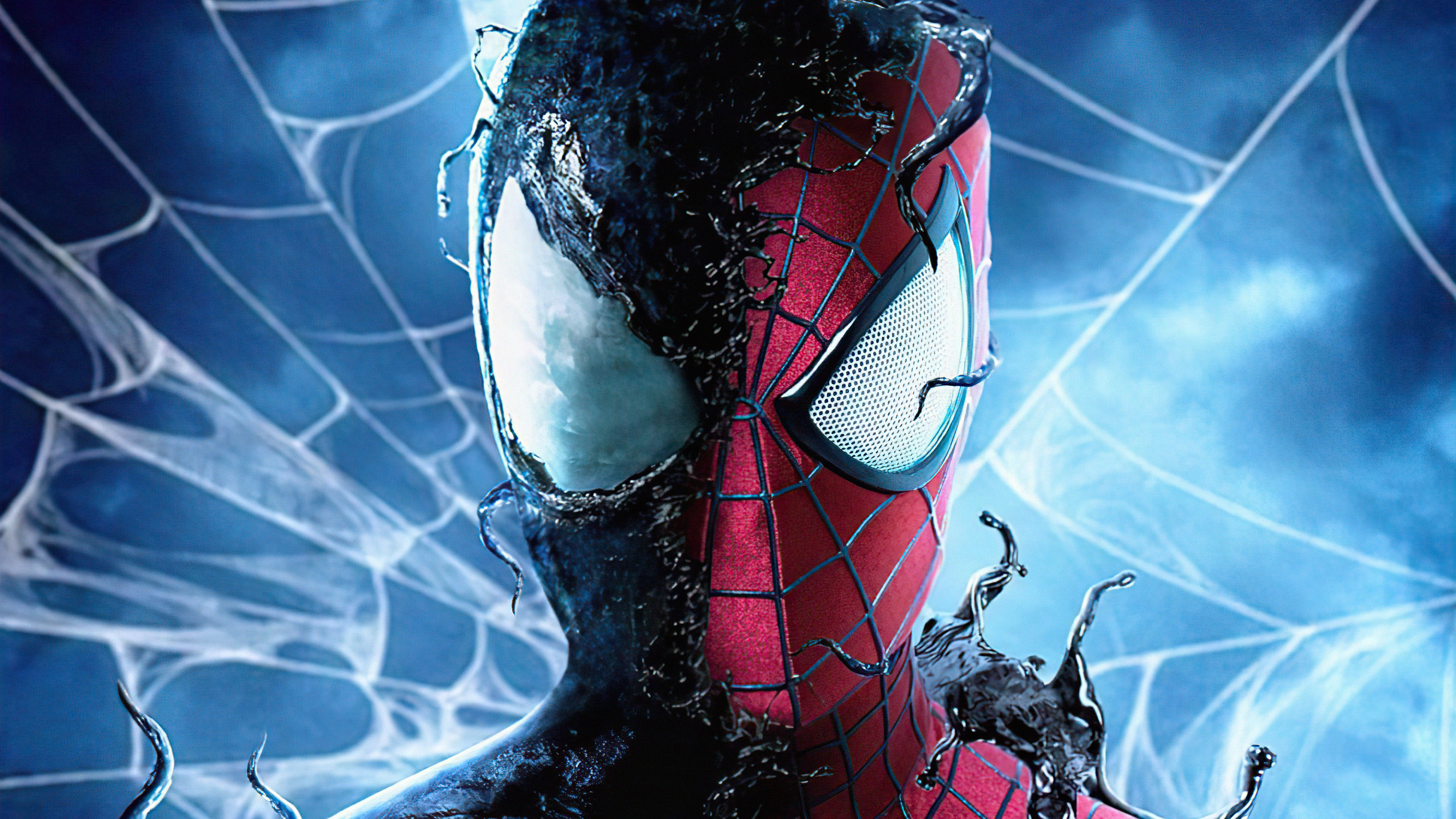 3840x2160 Spider Man With The Symbiote 4k, HD Superheroes, 4k Wallpapers, Images, Backgrounds, Photos and Pictures
