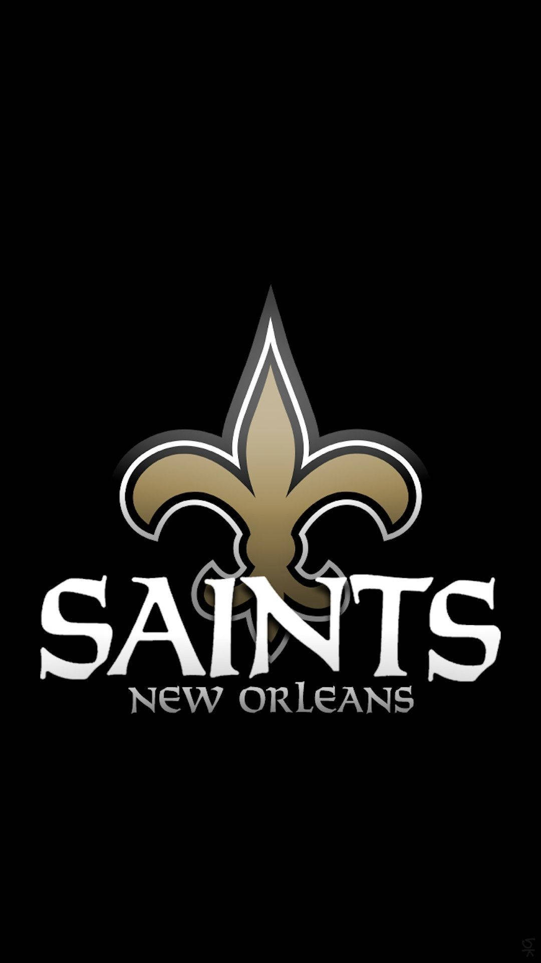 1080x1920 Download New Orleans Saints Classic Logo Wallpaper