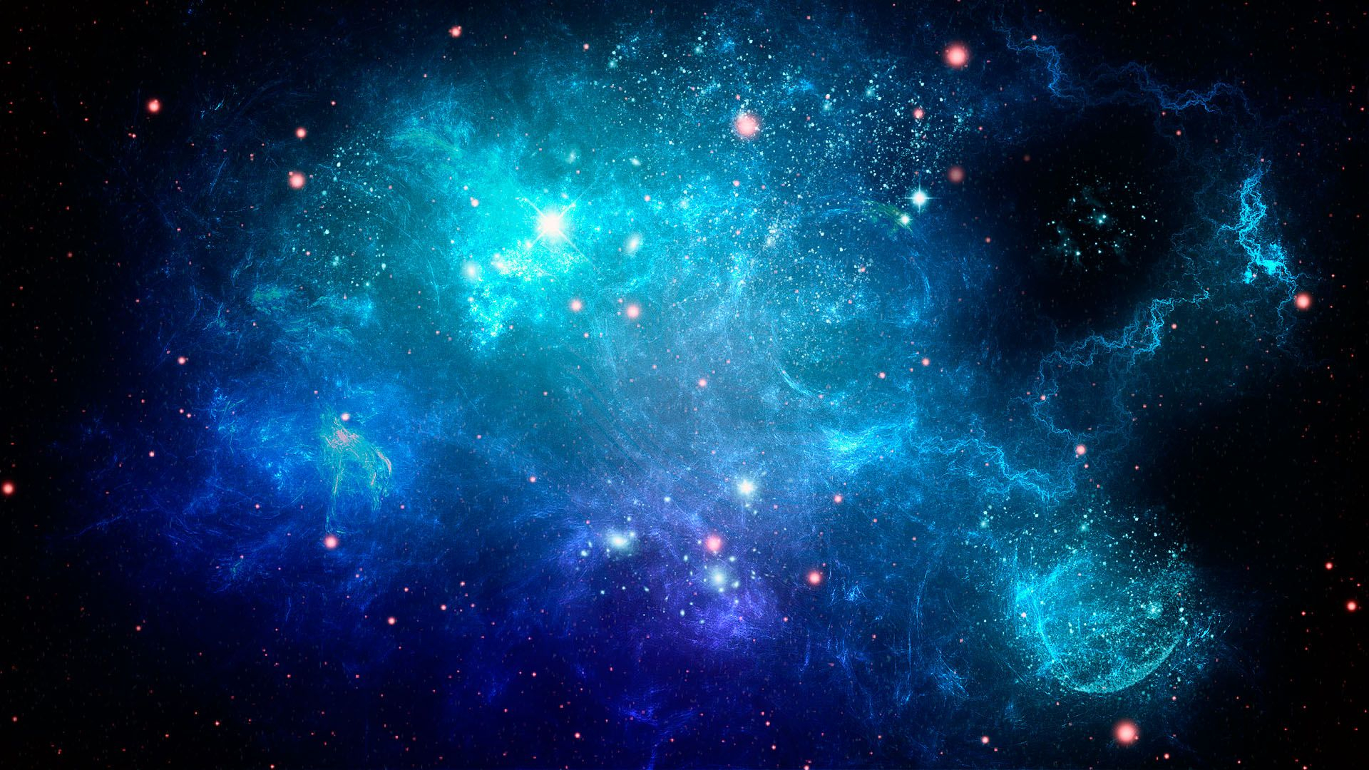 1920x1080 Blue Space Stars Wallpapers Top Free Blue Space Stars Backgrounds