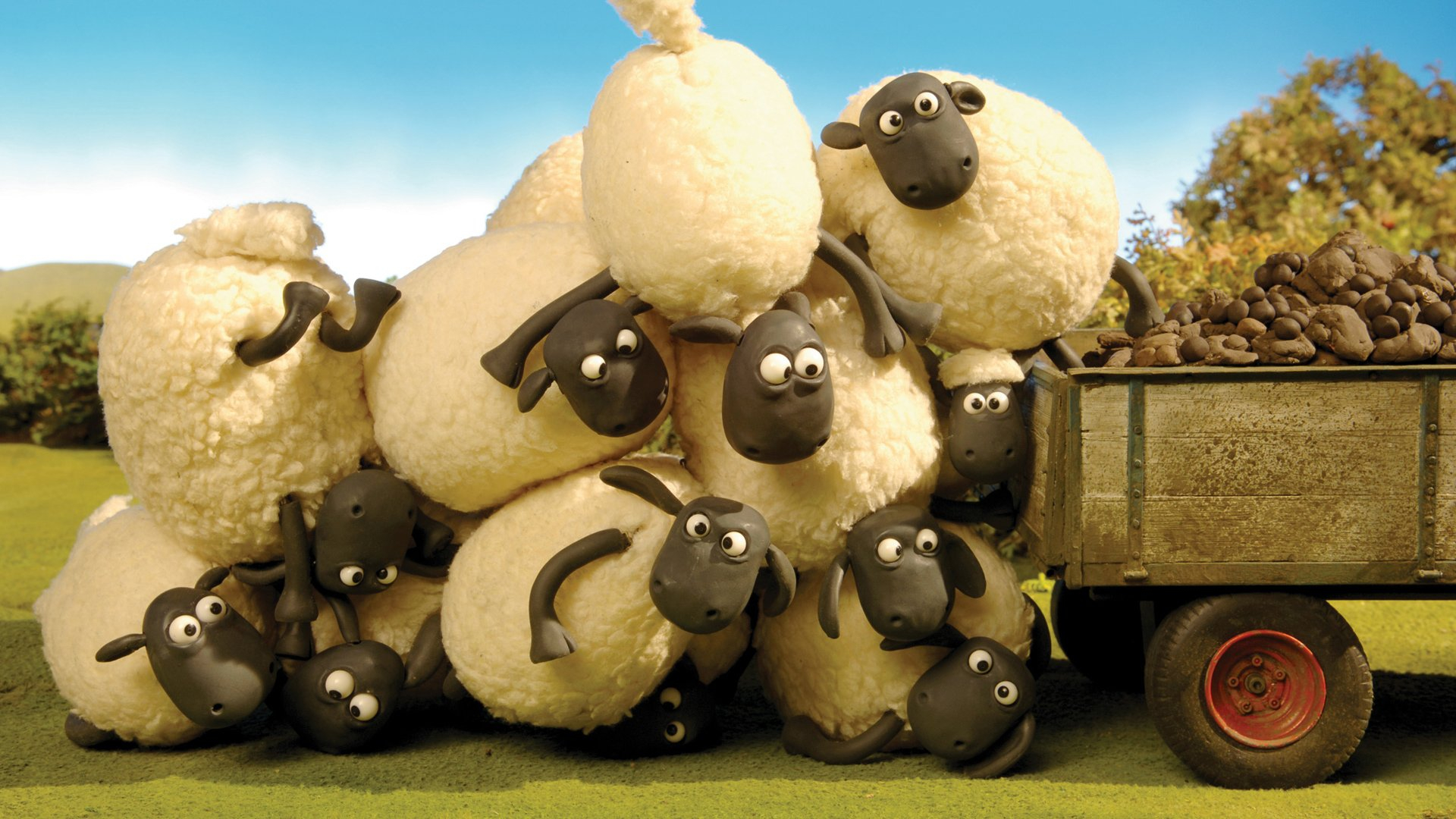 1920x1080 shaun the sheep, Animation, Family, Comedy, Shaun, Sheep, Adventure Wallpapers HD / Desktop and Mobile Backgrounds