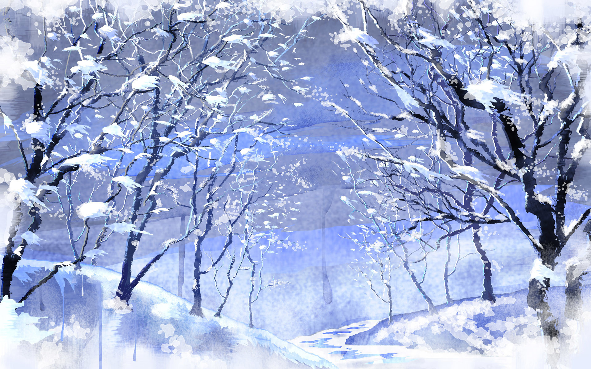 1920x1200 Winter Scenes Wallpaper (51+ pictures
