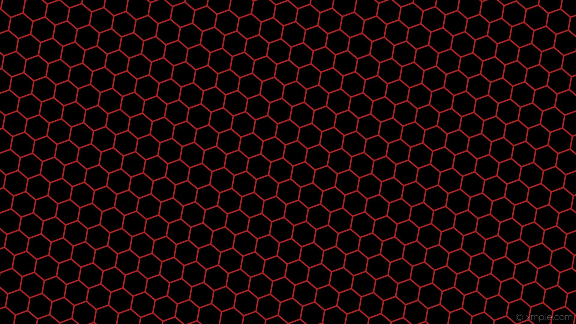 1920x1080 Red and Black Hexagon Wallpapers Top Free Red and Black Hexagon Backgrounds
