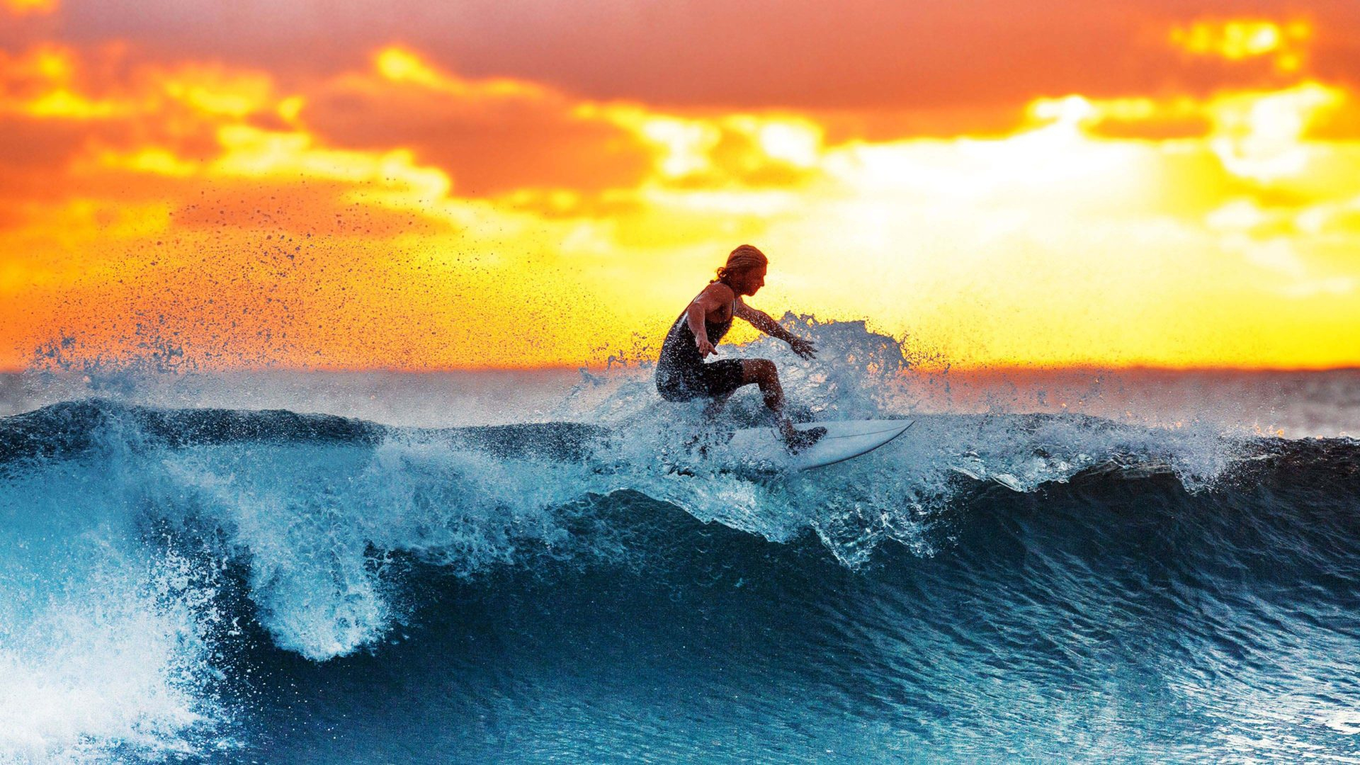 1920x1080 Surfing Wallpaper Surfer Play With Waves Image For My Deskto KDE Store