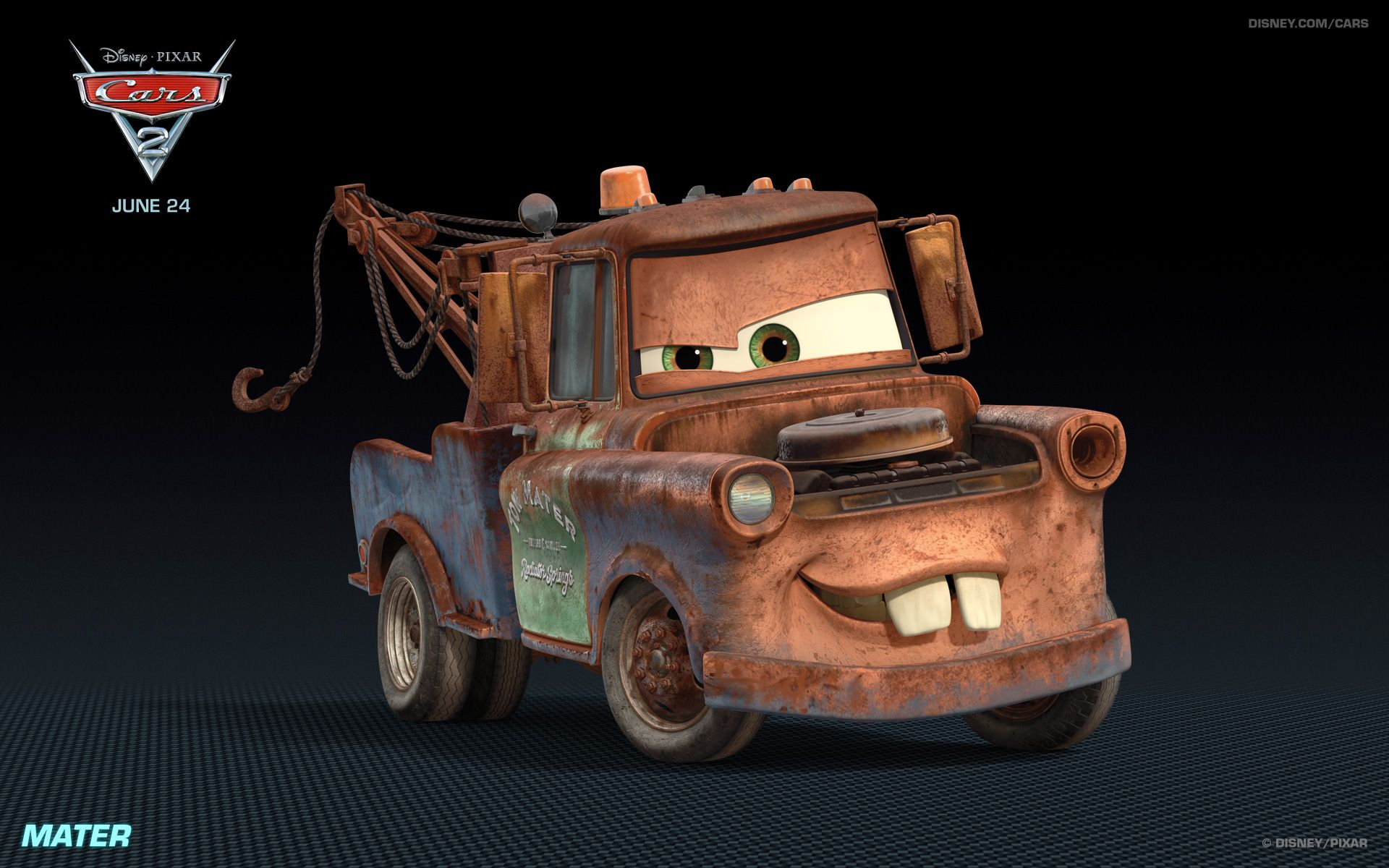 1920x1200 Tow Mater | Mater cars, Pixar cars, Disney pixar cars