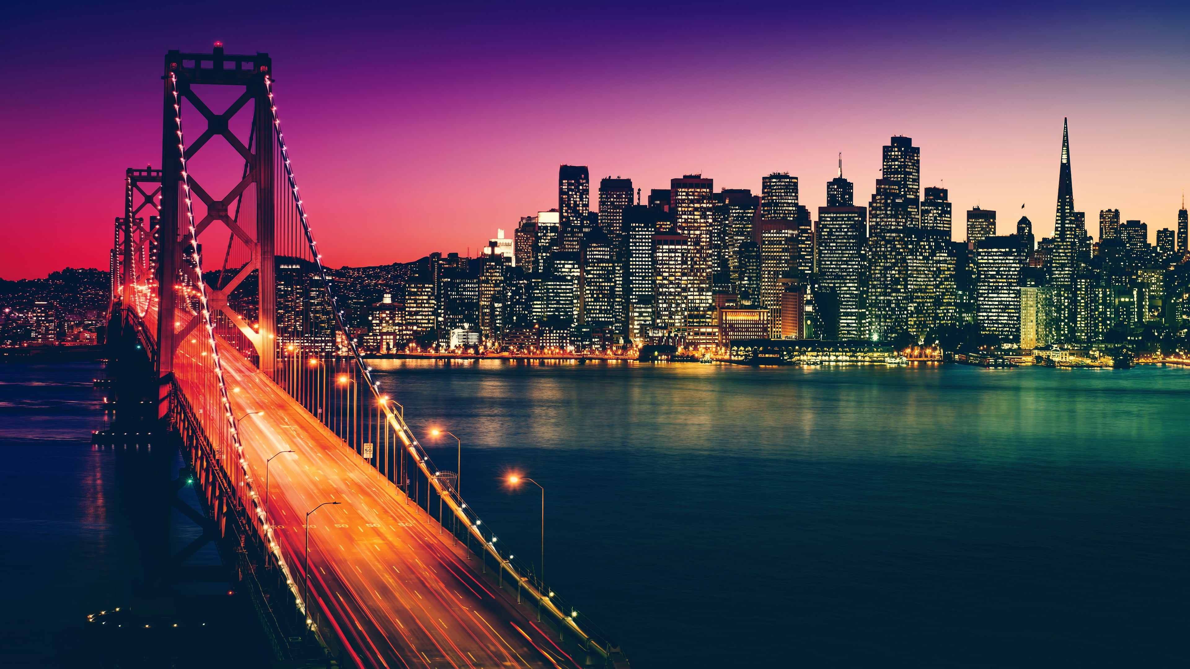 3840x2160 Golden Gate Bridge, San Francisco, Golden Gate Bridge, San Francisco San Francisco #California #cityscape #&acirc;&#128;&brvbar; | San francisco wallpaper, Bridge wallpaper, Bay bridge