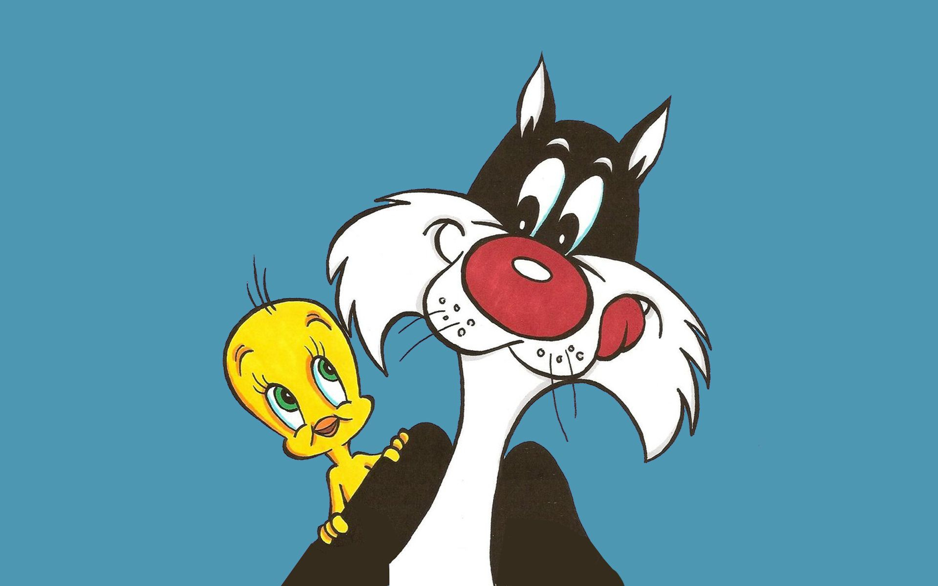 1920x1200 Download Desktop Hd Wallpaper Looney Tunes Tweety And Sylvester Cat Cartoons 1920&Atilde;&#151;1200 free HD Wallpaper from the availabl&acirc;&#128;&brvbar; | Cartoon drawings, Looney tunes, Tweety