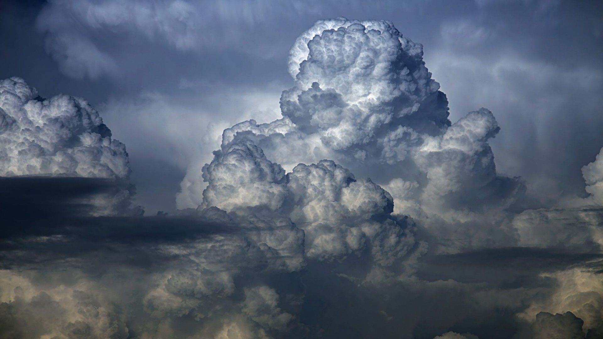 1920x1080 Growing Cumulus Clouds certain to bring rain and storms. | Clouds, Cloud wallpaper, Cloud photos