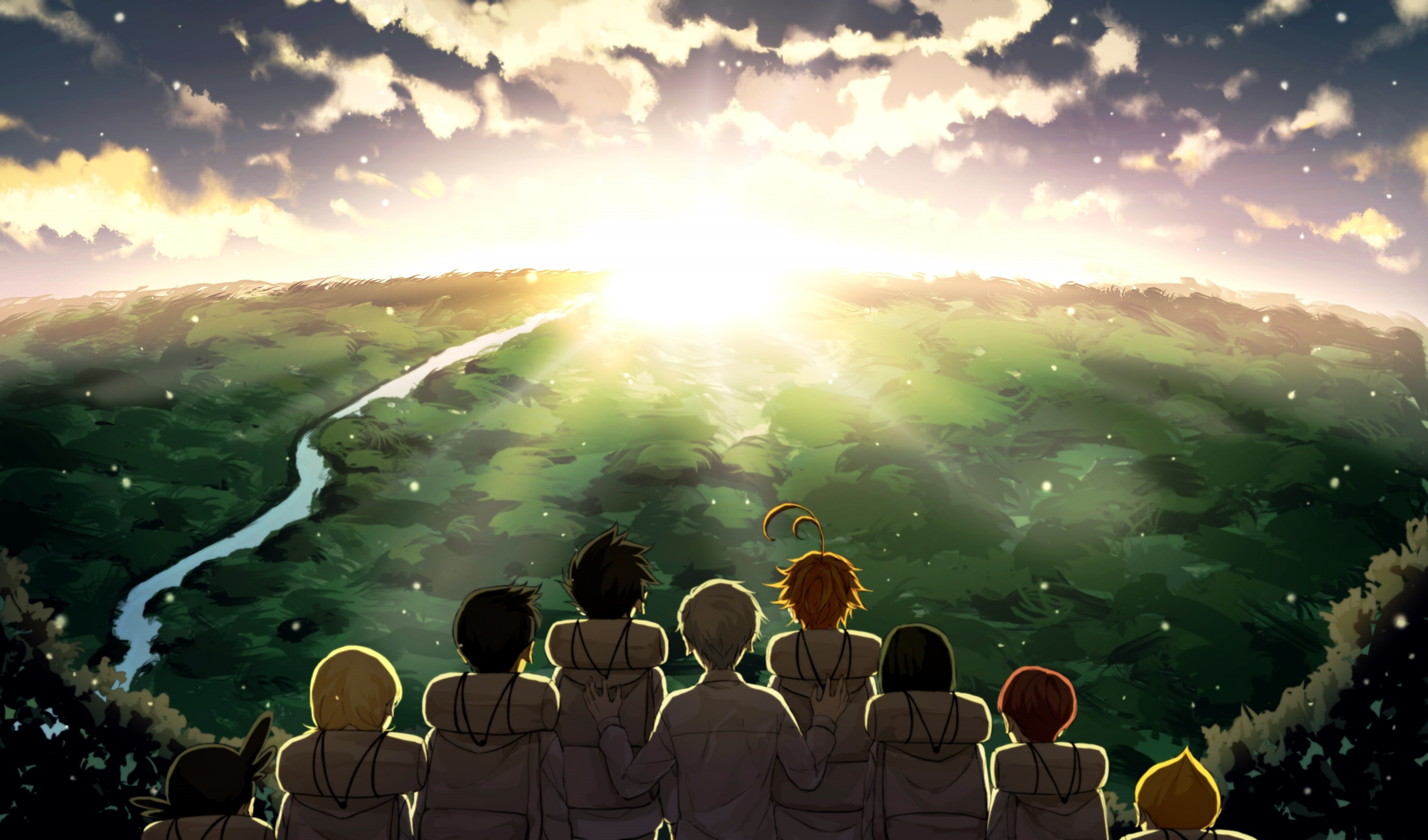 3188x1875 90+ The Promised Neverland HD Wallpapers and Backgrounds